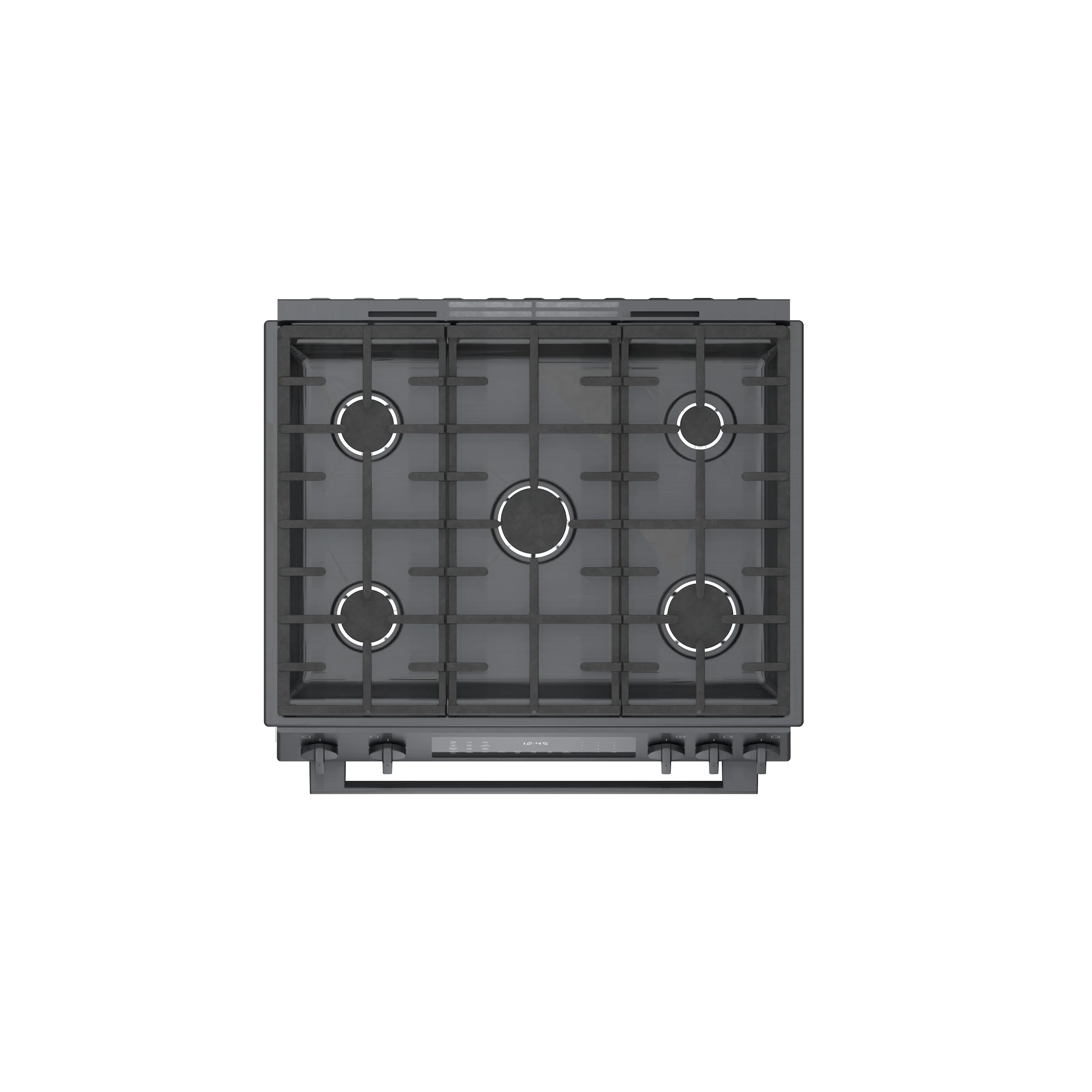 Bosch 30" Black Stainless Steel Full Gas Slide-In Range - HGI8046UC - Image 5