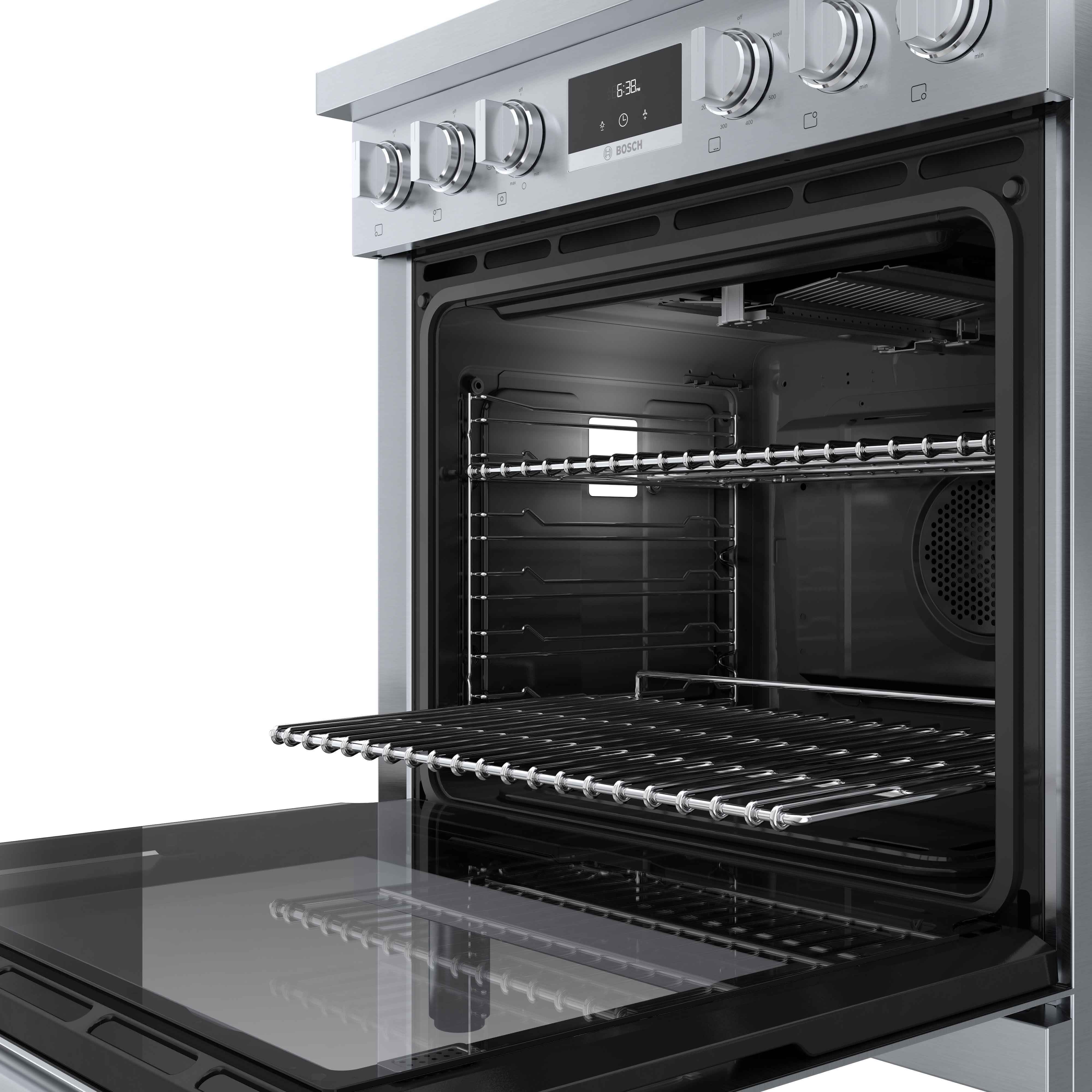 Bosch 30" Industrial Style Gas Range Stainless Steel - HGS8055UC - Image 7