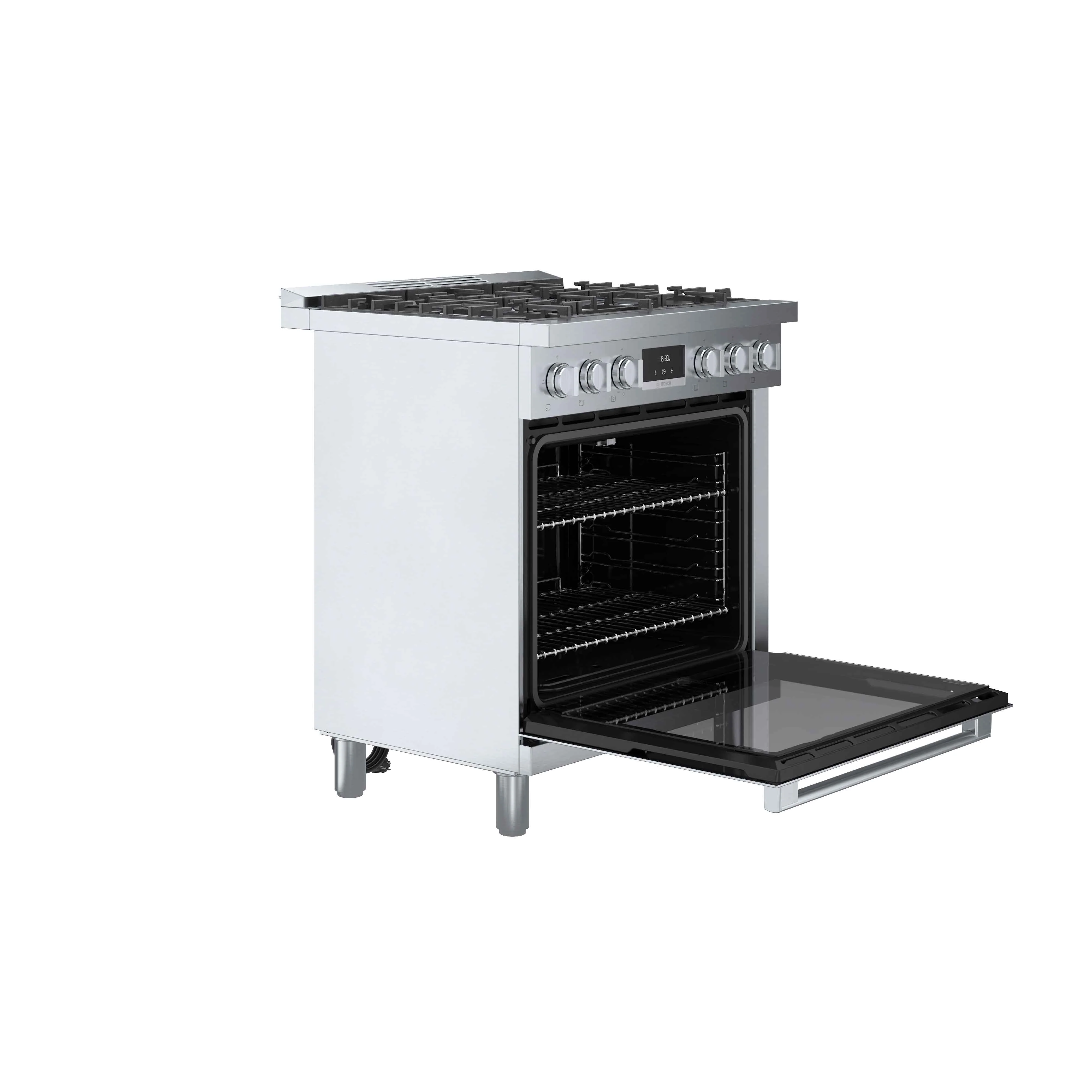 Bosch 30" Industrial Style Gas Range Stainless Steel - HGS8055UC - Image 8