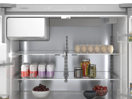 Bosch 36" 26 Cu. Ft. Stainless Steel French Door Refrigerator - B36FD50SNS - Image 6