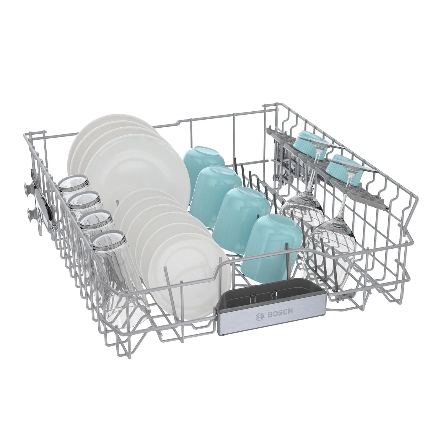 Bosch Custom Panel 24" Smart Dishwasher with Home Connect, Third Rack - SHV78CM3N - Image 10