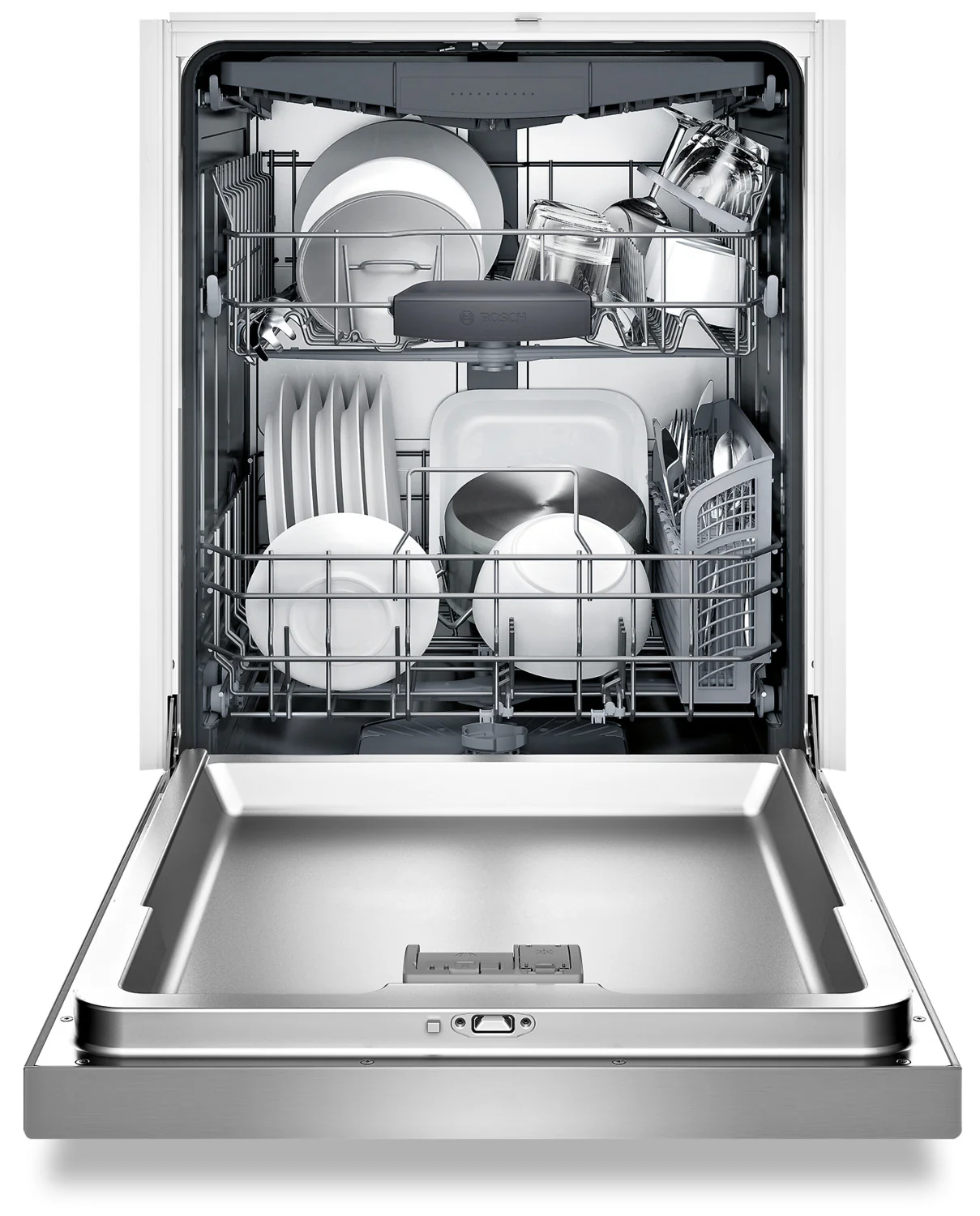 Bosch Stainless Steel 24" Dishwasher - SHEM63W55N - Image 2