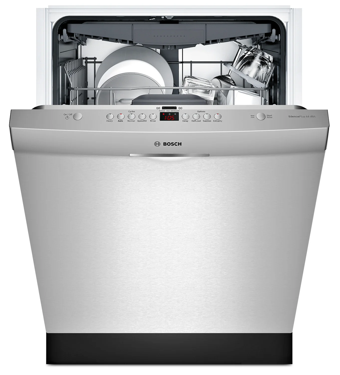 Bosch Stainless Steel 24" Dishwasher - SHSM63W55N - Image 2