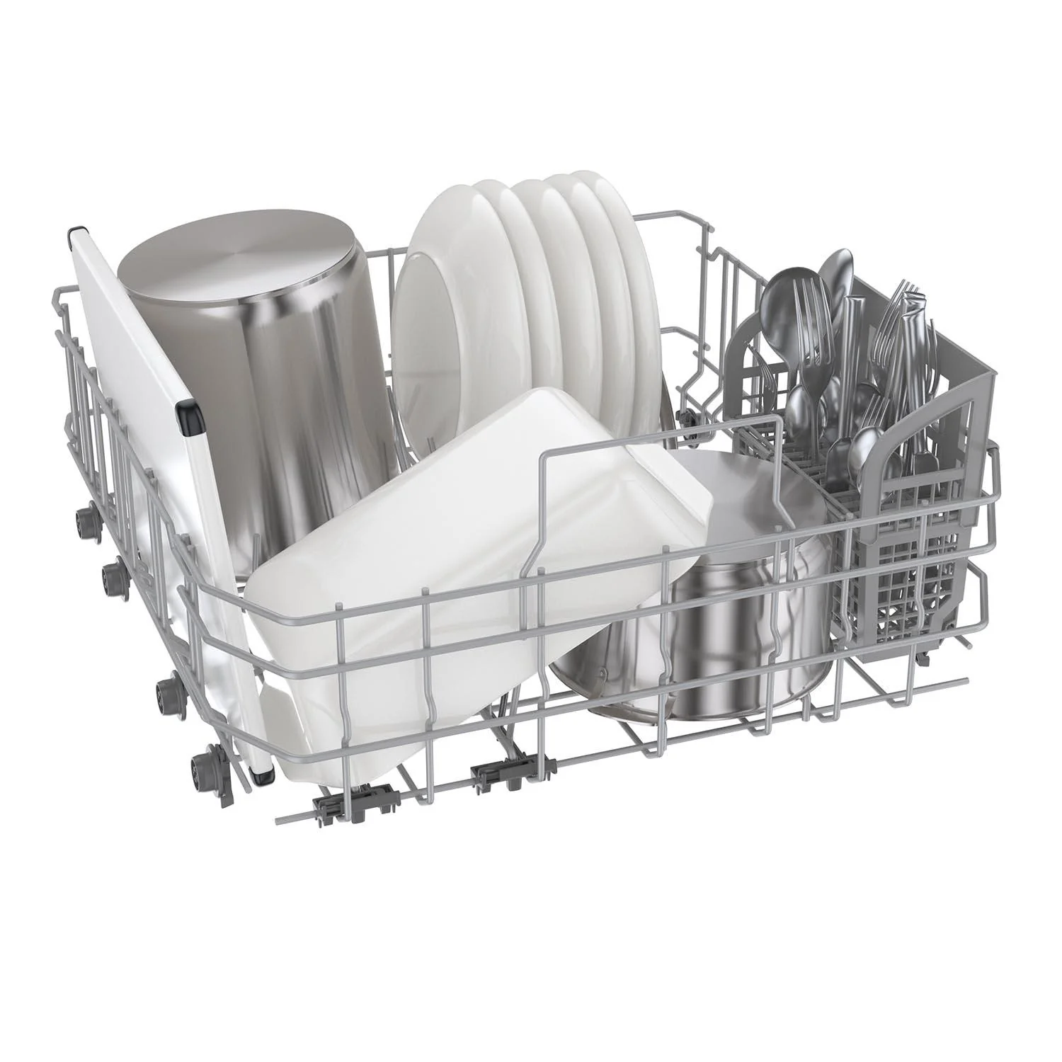 Bosch Stainless Steel 24" Smart Dishwasher with Home Connect, Third Rack - SHE53C85N - Image 9
