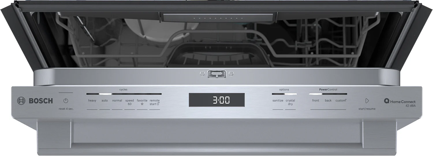Bosch Stainless Steel 24" Smart Dishwasher with Home Connect, Third Rack - SHX78CM5N - Image 3