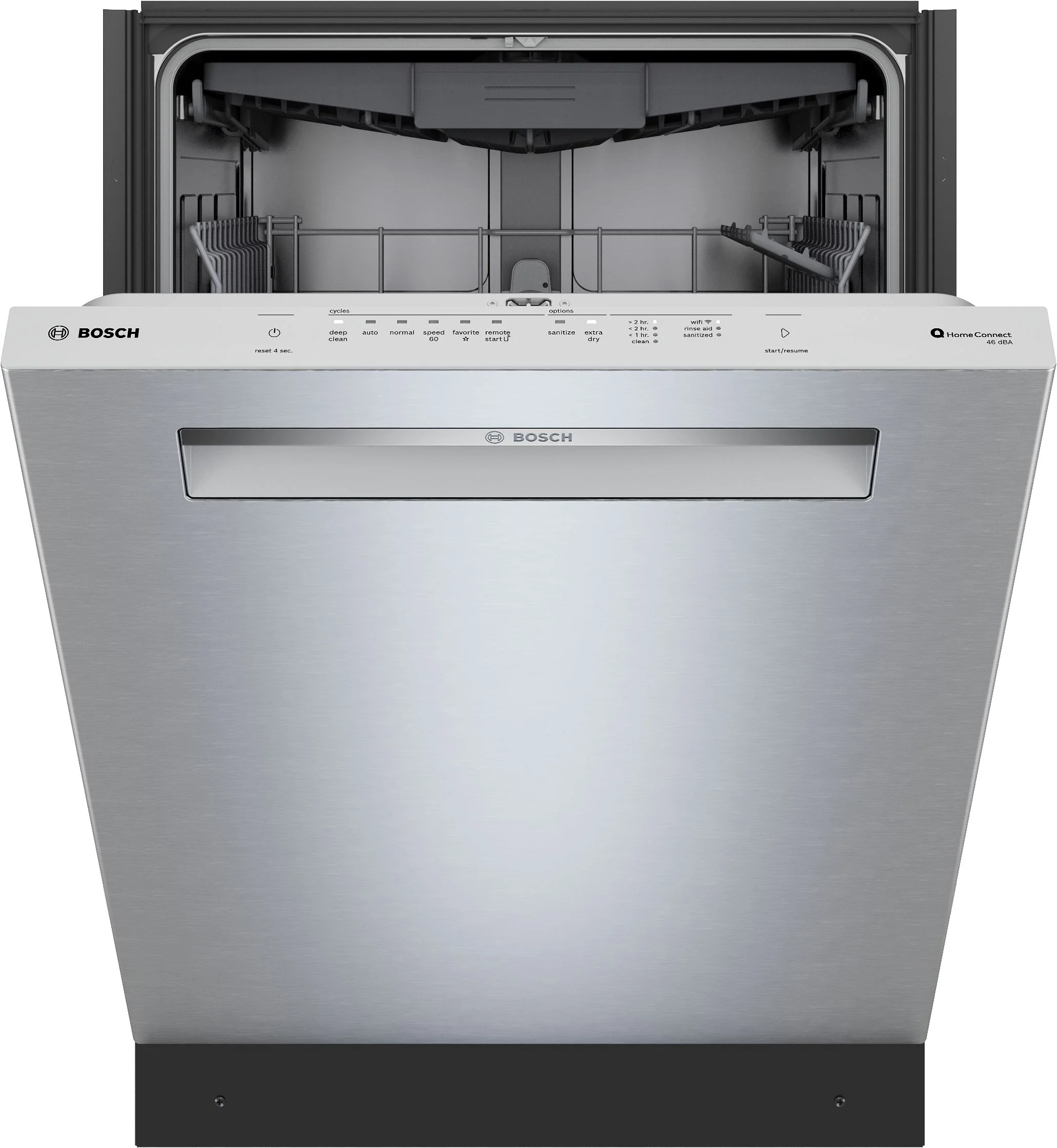 Bosch Stainless Steel 300 Series 24" Dishwasher with Pocket Handle - SHP53EM5N - Image 4