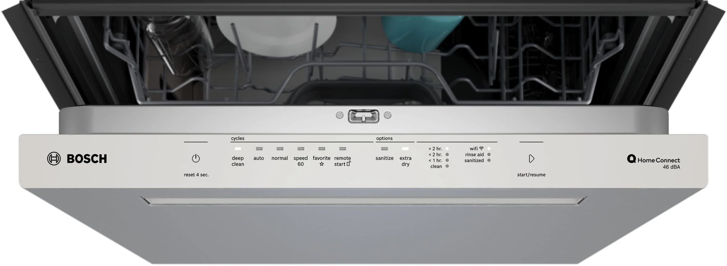 Bosch Stainless Steel 300 Series 24" Dishwasher with Pocket Handle - SHP53EM5N - Image 7