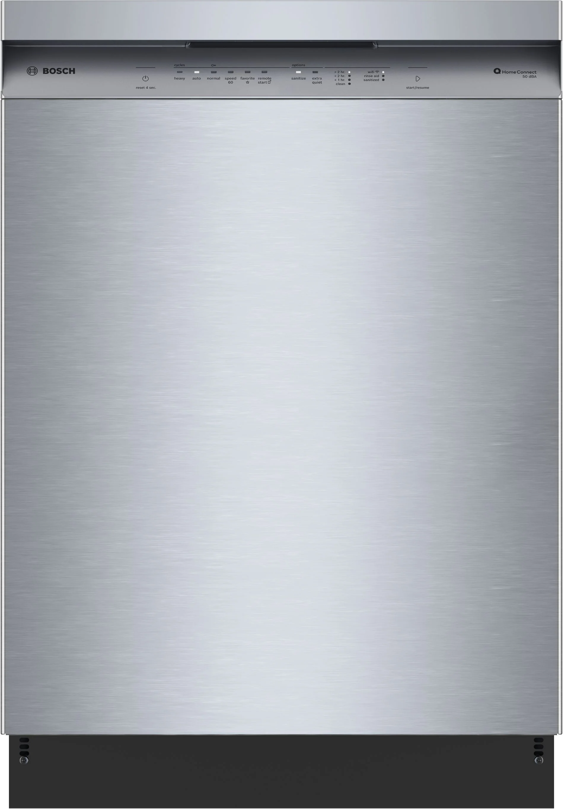 Bosch Stainless Steel 300 Series 24" Dishwasher with Recessed Handle - SHE3ADF5N