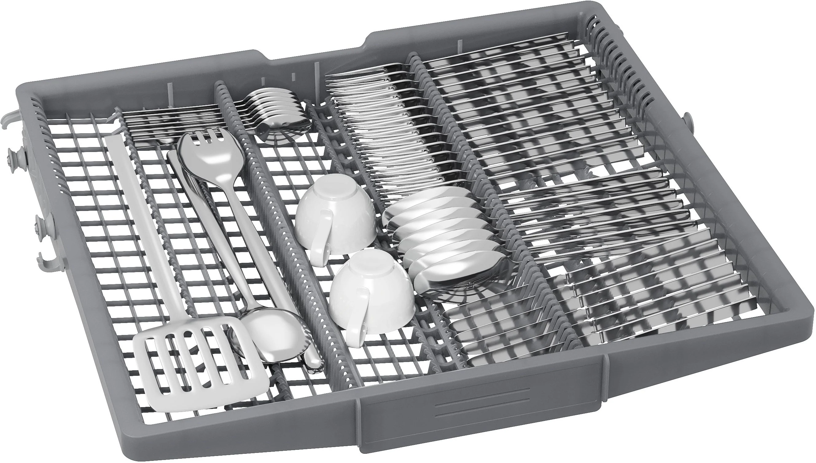 Bosch Stainless Steel 300 Series 24" Dishwasher with Recessed Handle - SHE3ADF5N - Image 5
