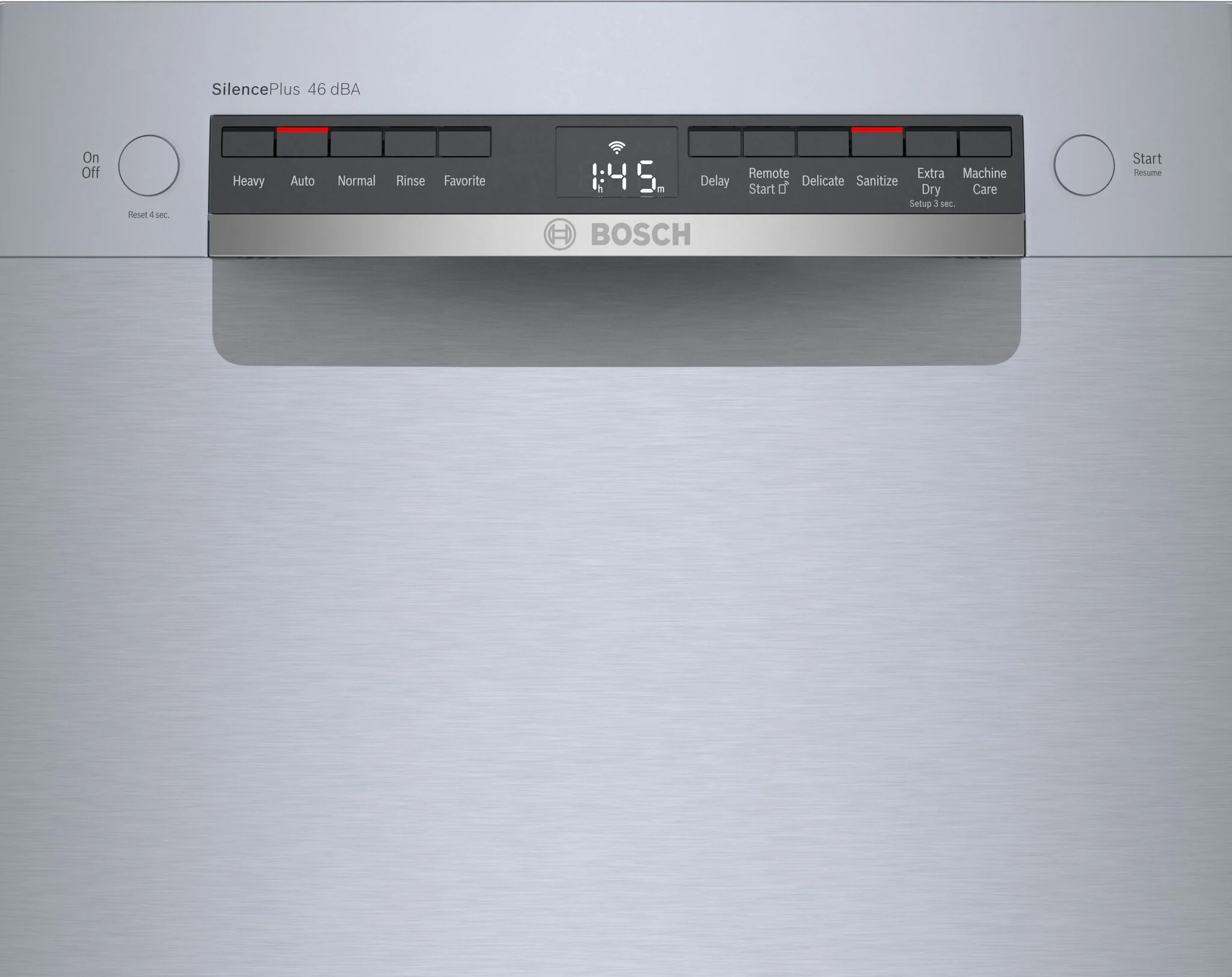 Bosch Stainless Steel 300 Series Smart 18" Dishwasher with Recessed Handle - SPE53C55UC - Image 3