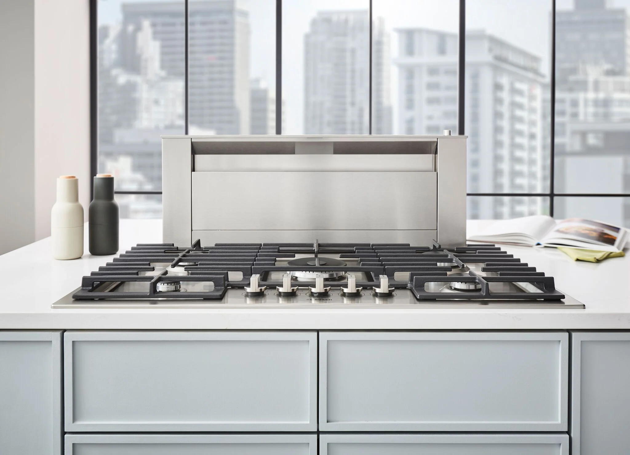Bosch Stainless Steel 36" 800 Series Gas Cooktop - NGM8659UC - Image 2