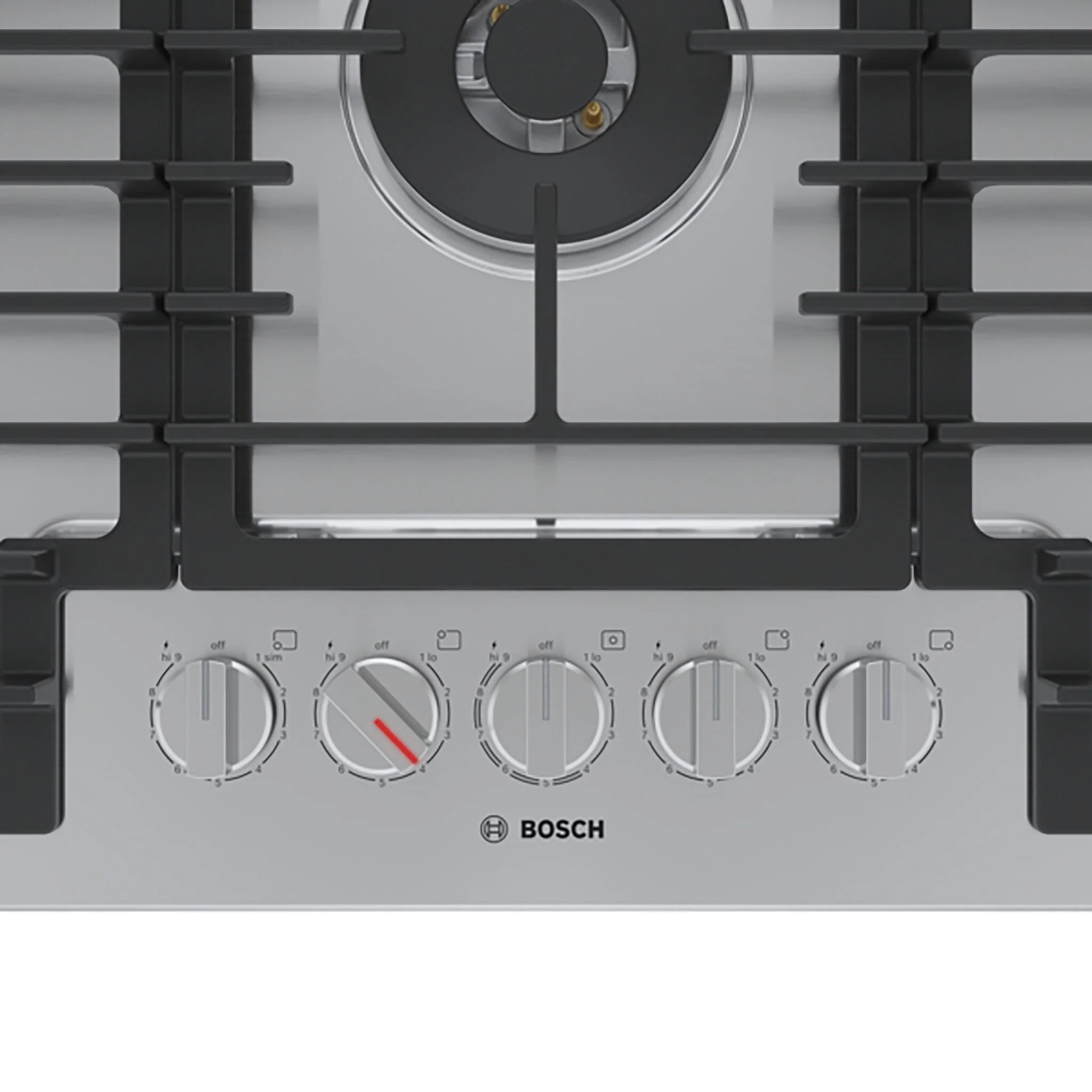 Bosch Stainless Steel 36" 800 Series Gas Cooktop - NGM8659UC - Image 6