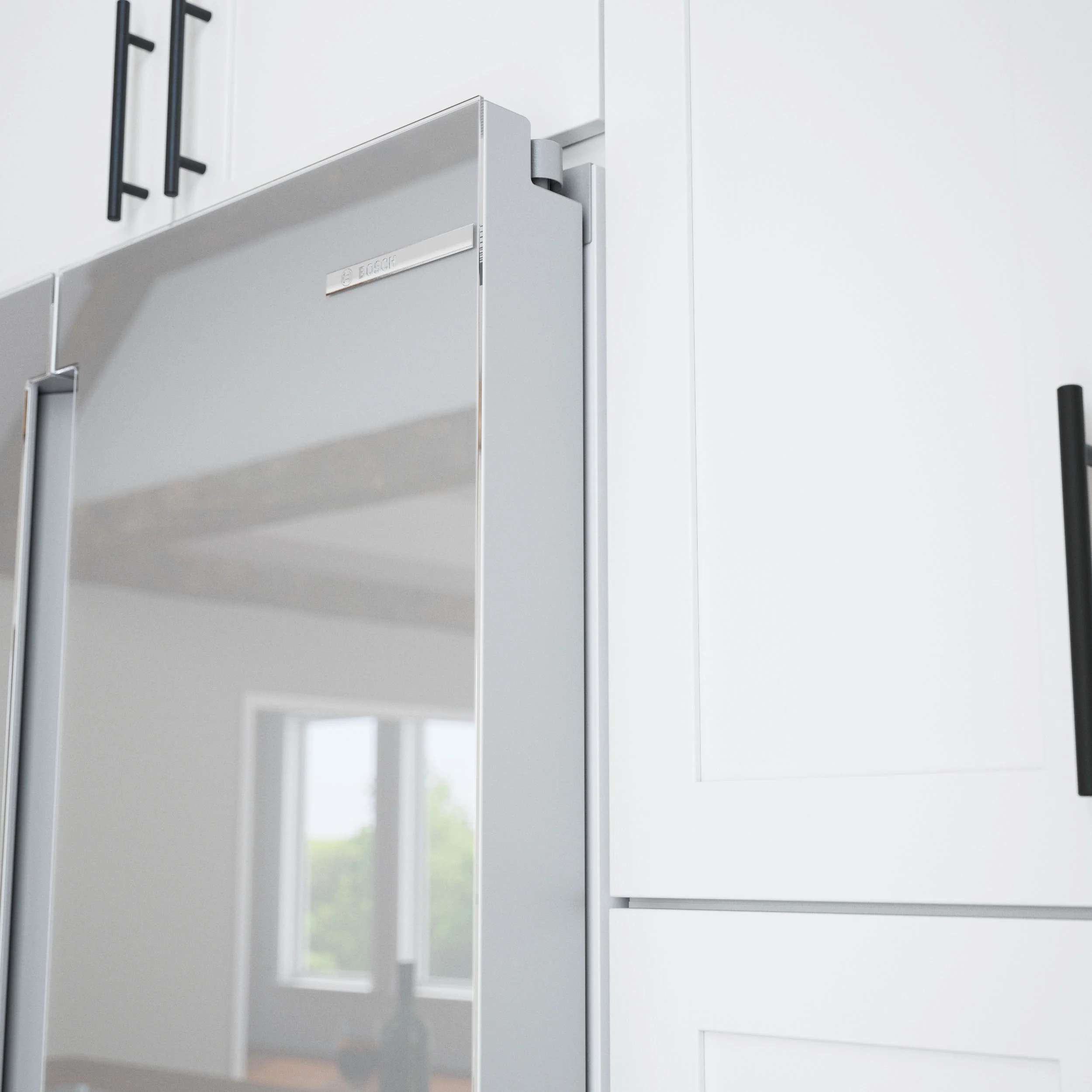 Bosch 36" 21.2 Cu. Ft. Stainless Steel Counter-Depth French Door Refrigerator with Wine Drawer - B36CL81ENG - Image 4