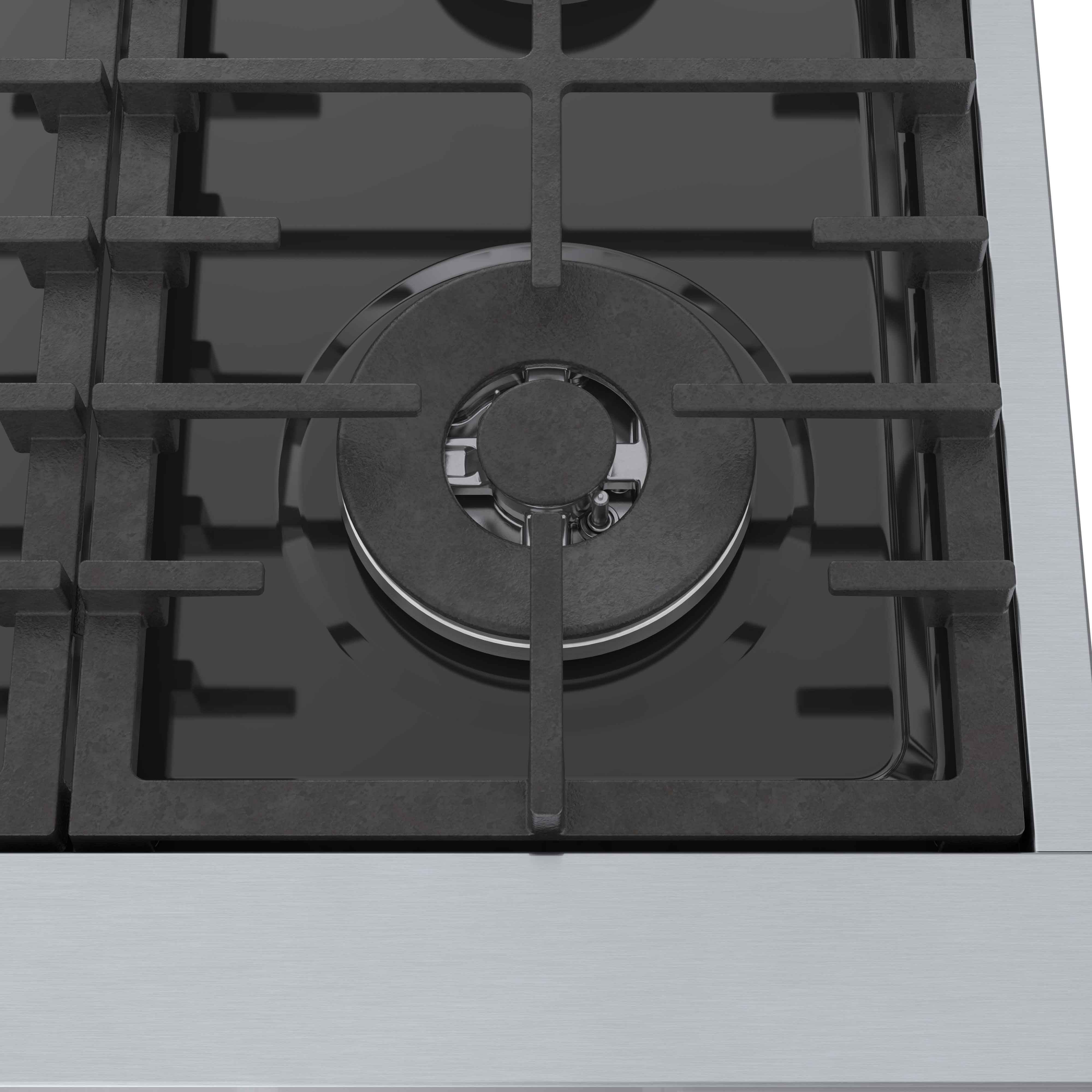 Bosch Stainless Steel Gas 800 Series Professional 36" Rangetop -RGM8658UC - Image 7
