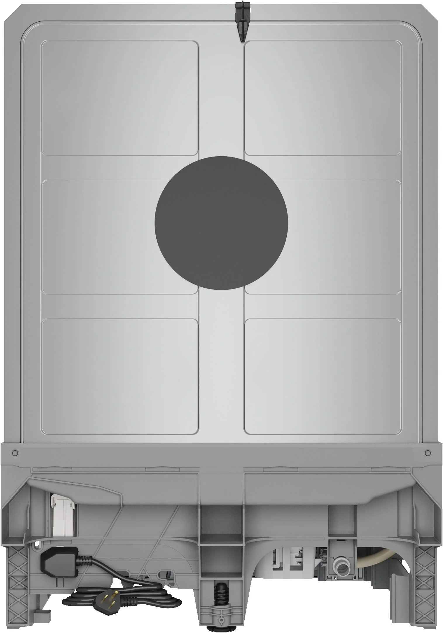 Bosch White 100 Series 24" Dishwasher with Recessed Handle - SHE2ADF2N - Image 3