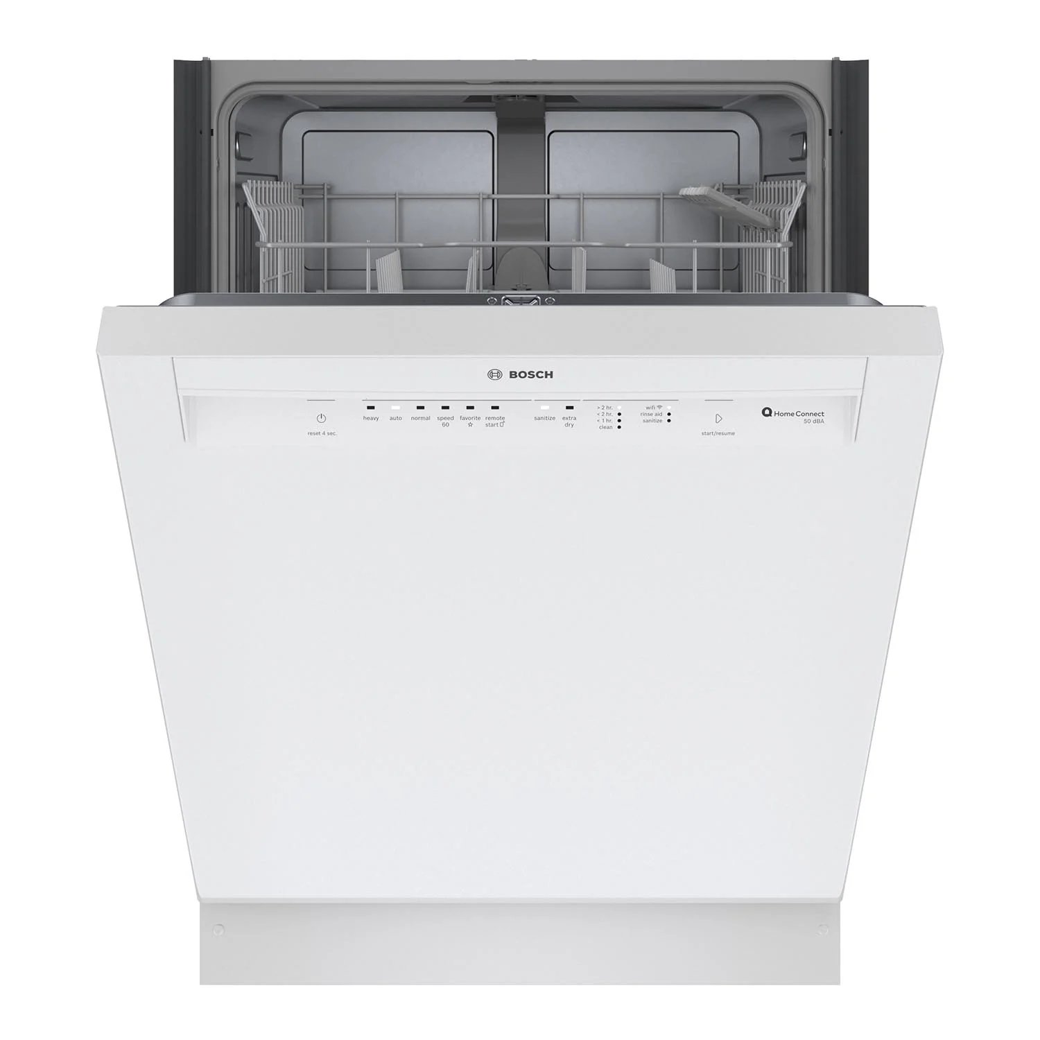 Bosch White 24" Smart Dishwasher with Home Connect - SHE3AEM2N - Image 4
