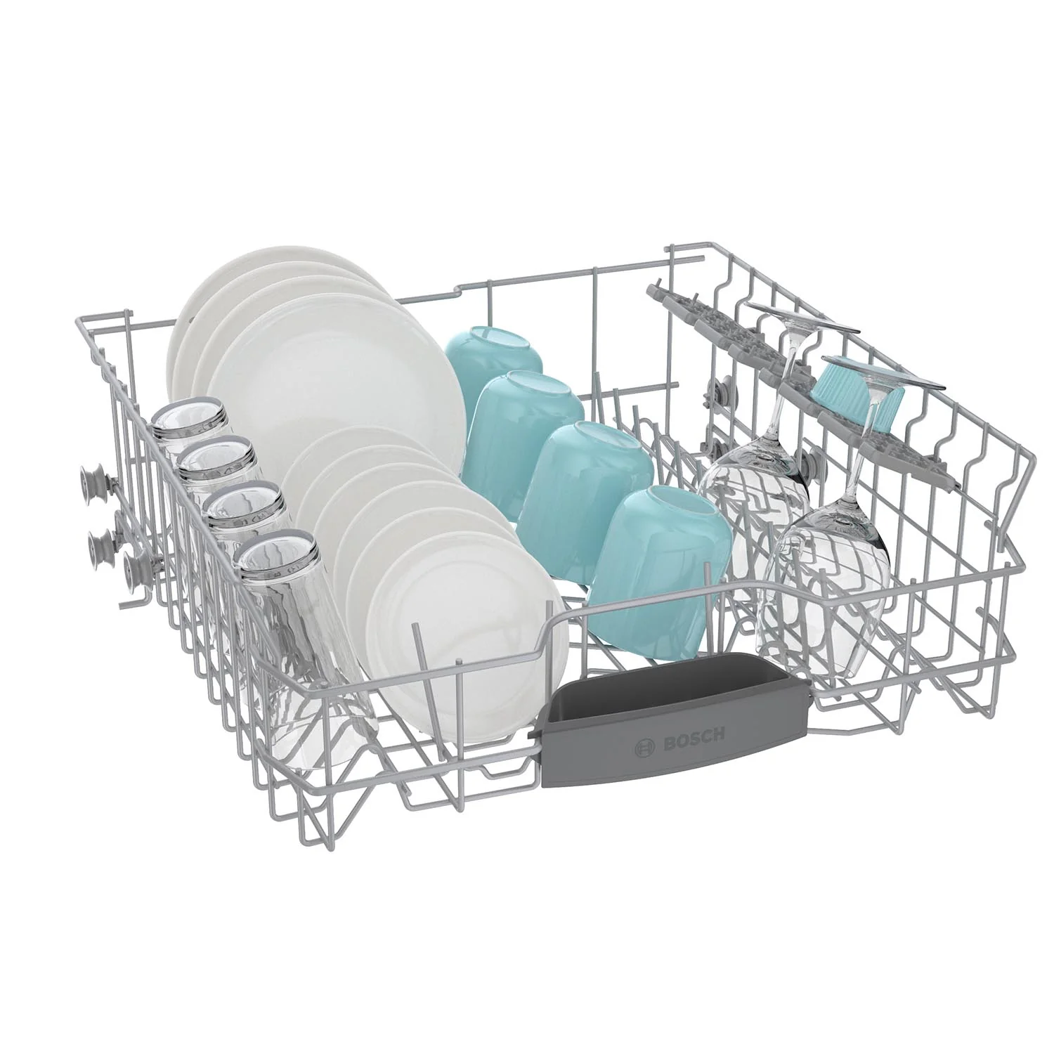 Bosch White 24" Smart Dishwasher with Home Connect - SHE3AEM2N - Image 7