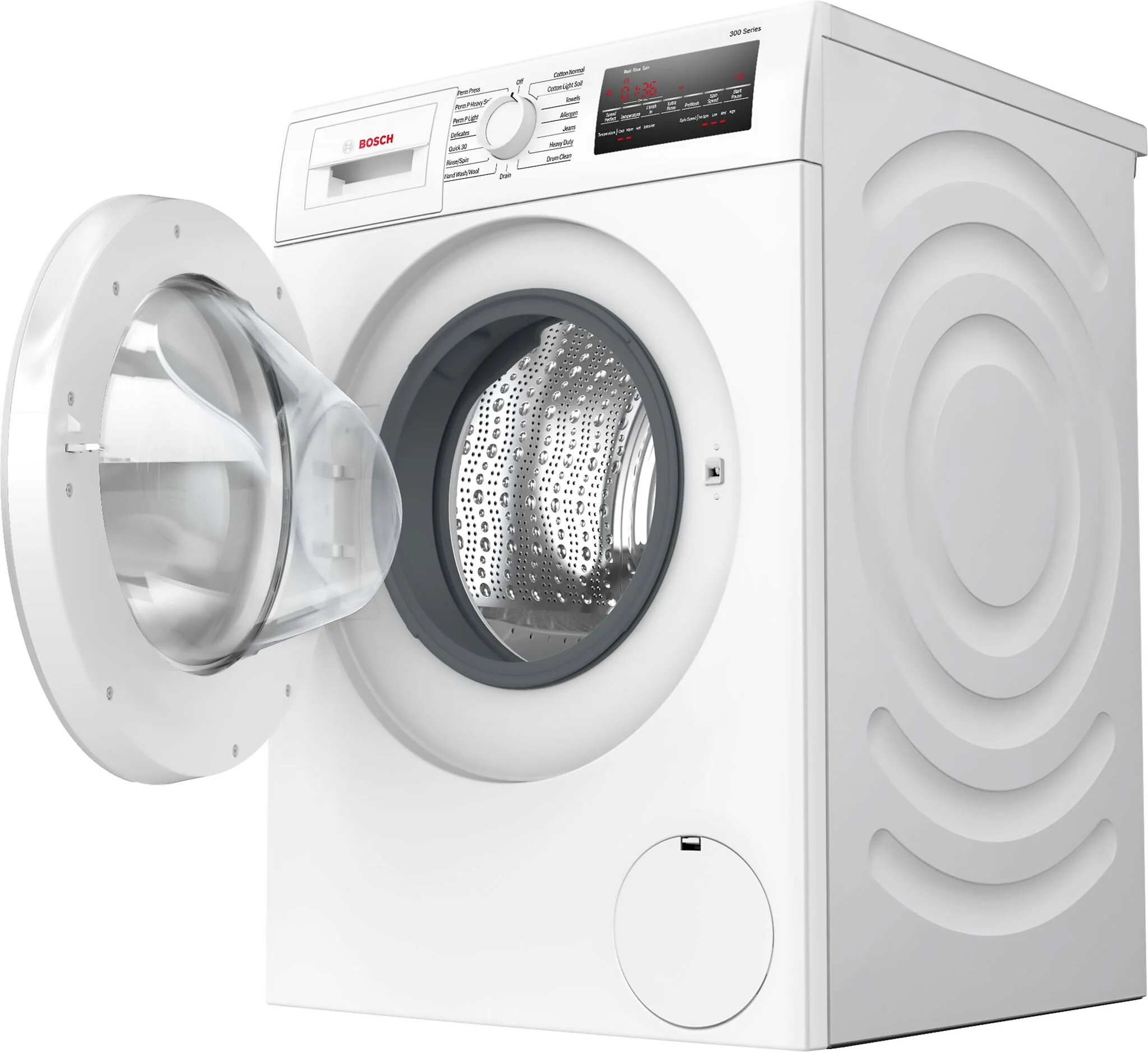 Bosch White Compact Front-Load 300 Series Washer (2.2 Cu.Ft.) - WGA14400UC - Image 3