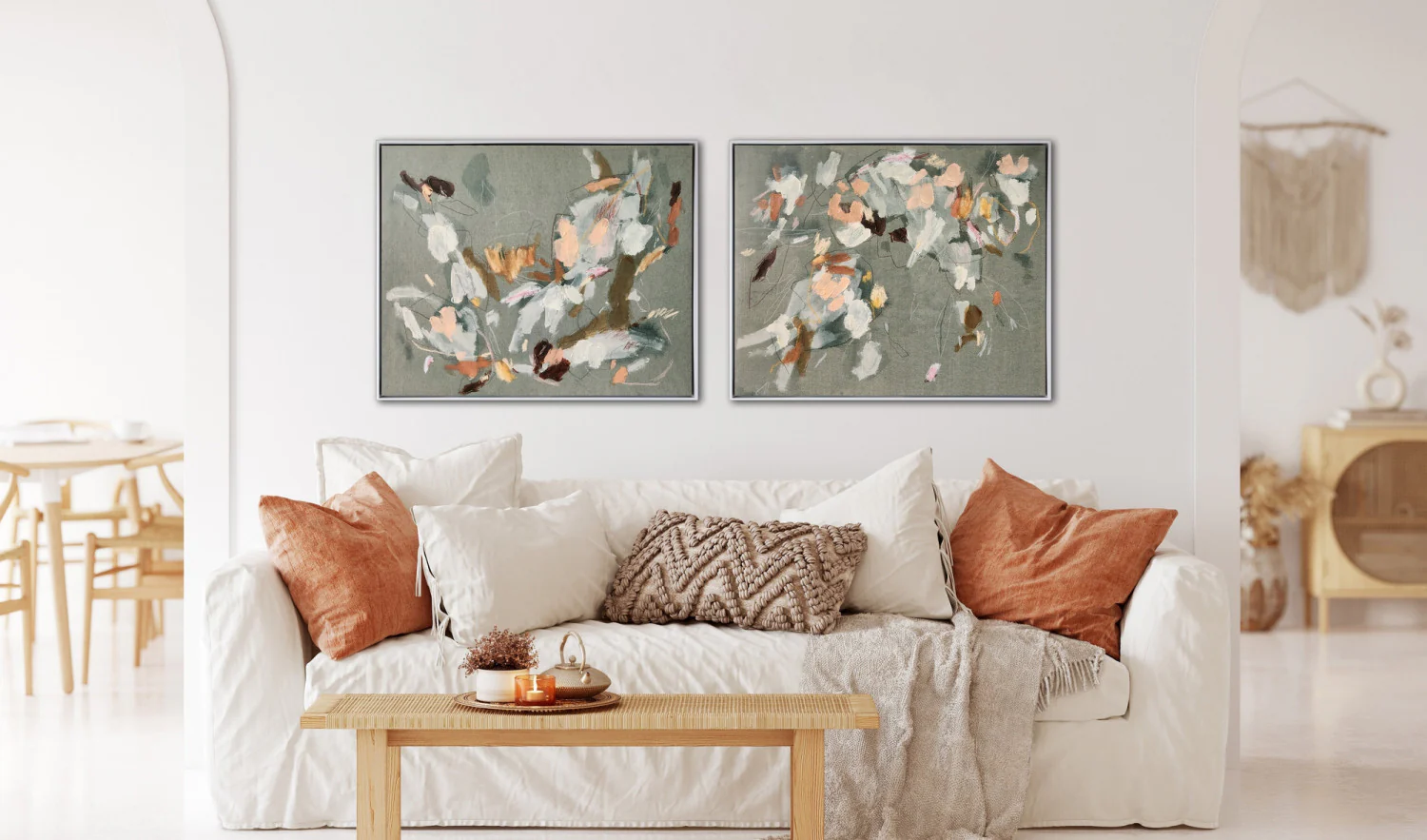 Botanic Rhythm I Wall Art - Multi-Colour - 24 X 30 - Image 2