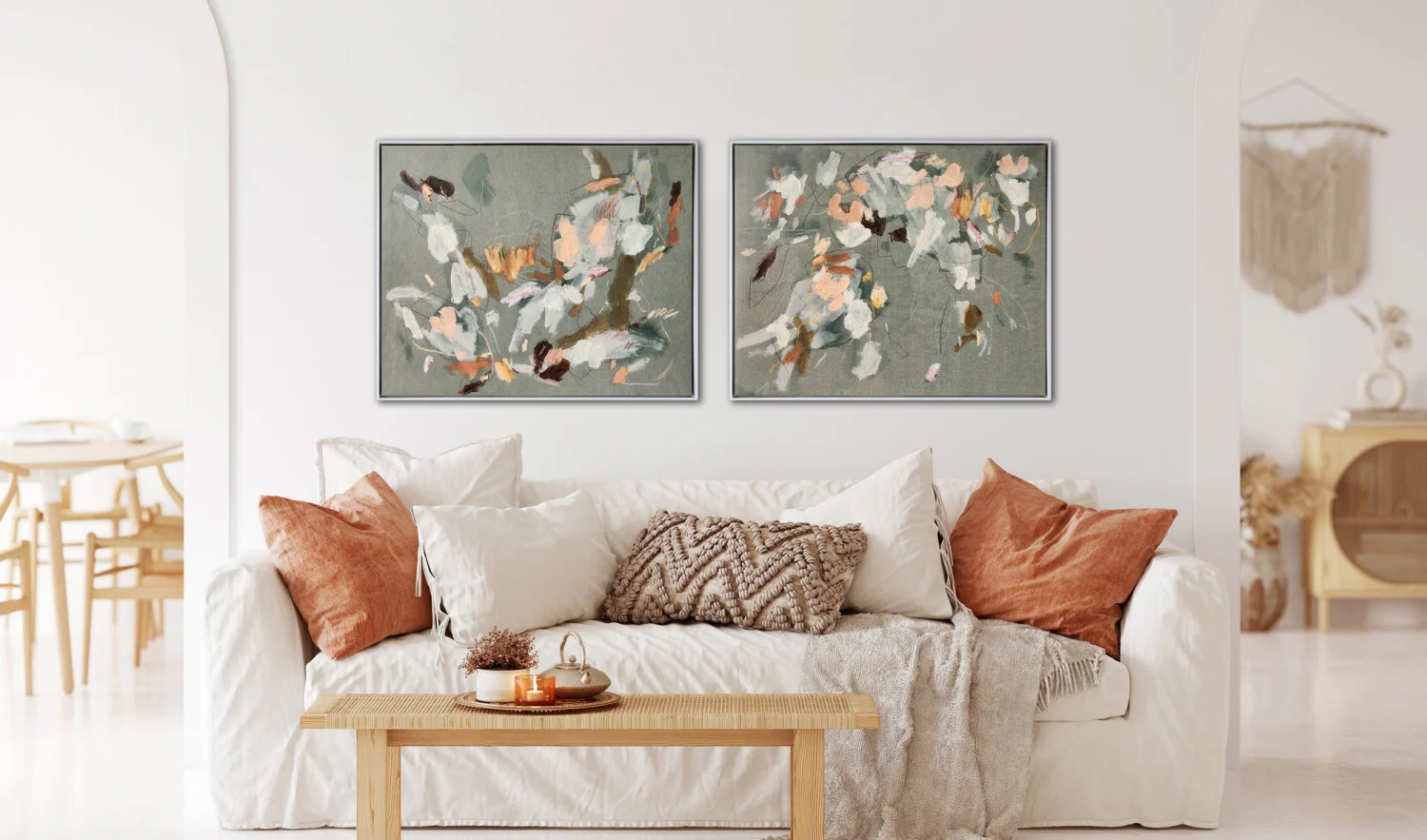 Botanic Rhythm II Wall Art - Multi-Colour - 24 X 30 - Image 2