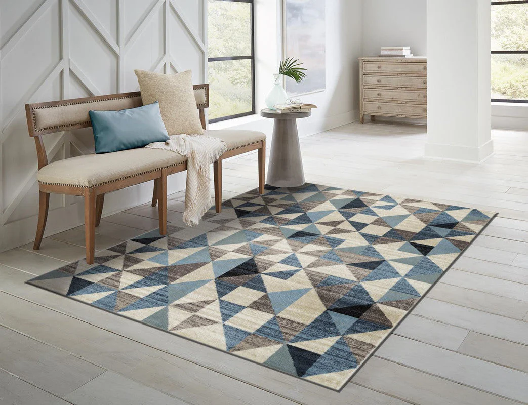 Botanie II Area Rug - 7'7" x 10'10" - Blue - Image 2