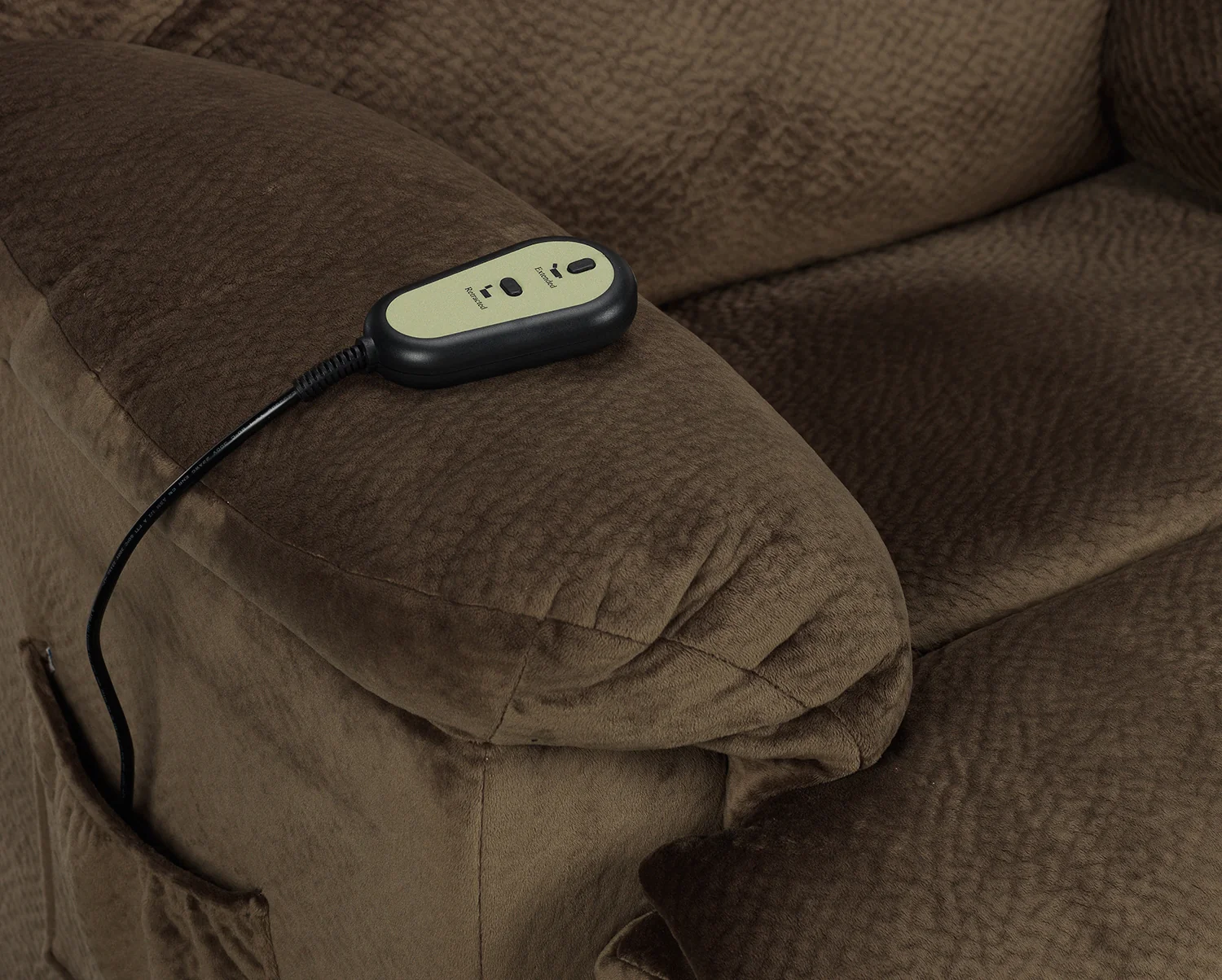 Bradey Power Lift Recliner - Mocha - Image 4
