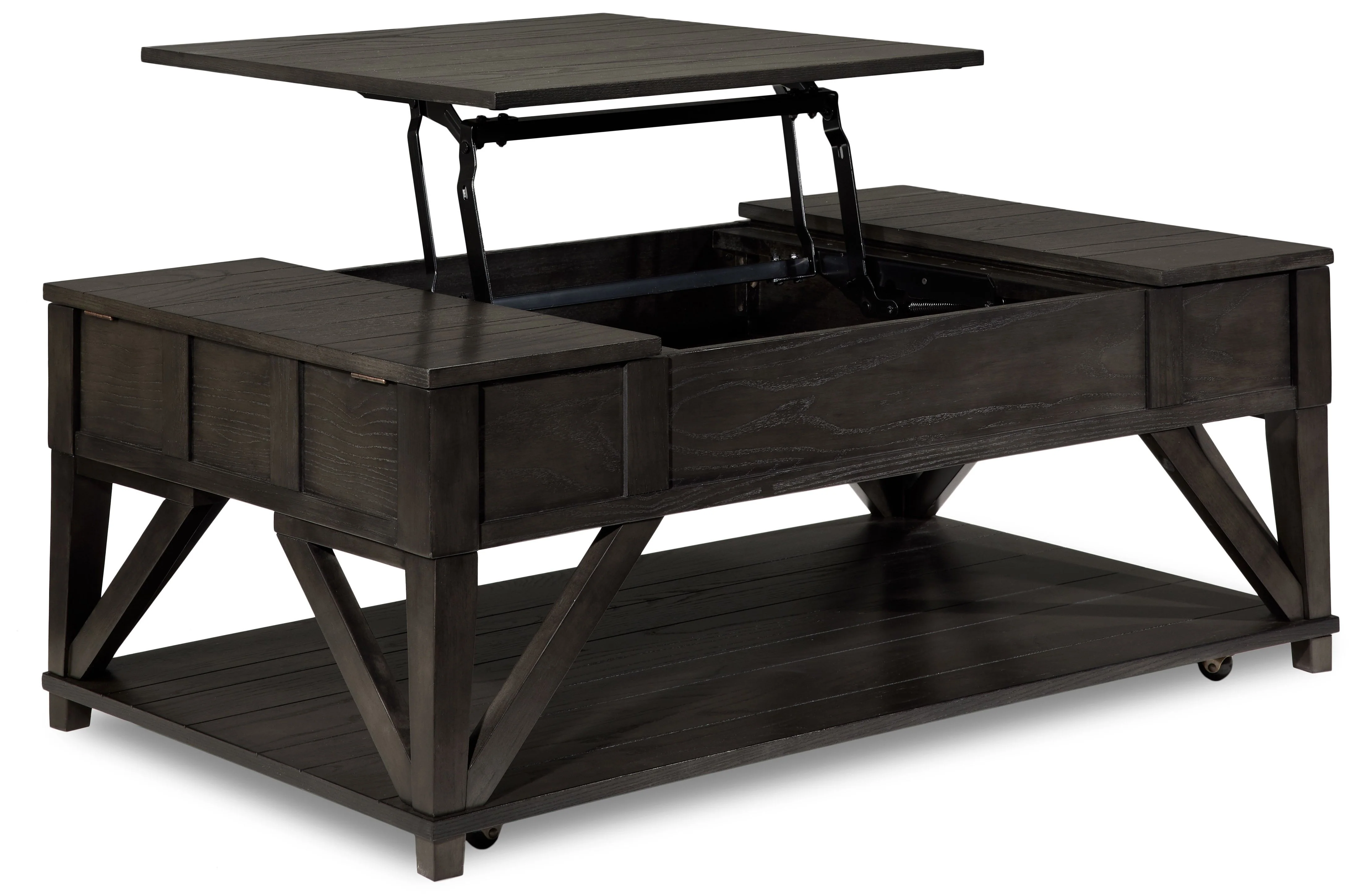 Brandon 48" Lift-Top Coffee Table - African Grey - Image 3