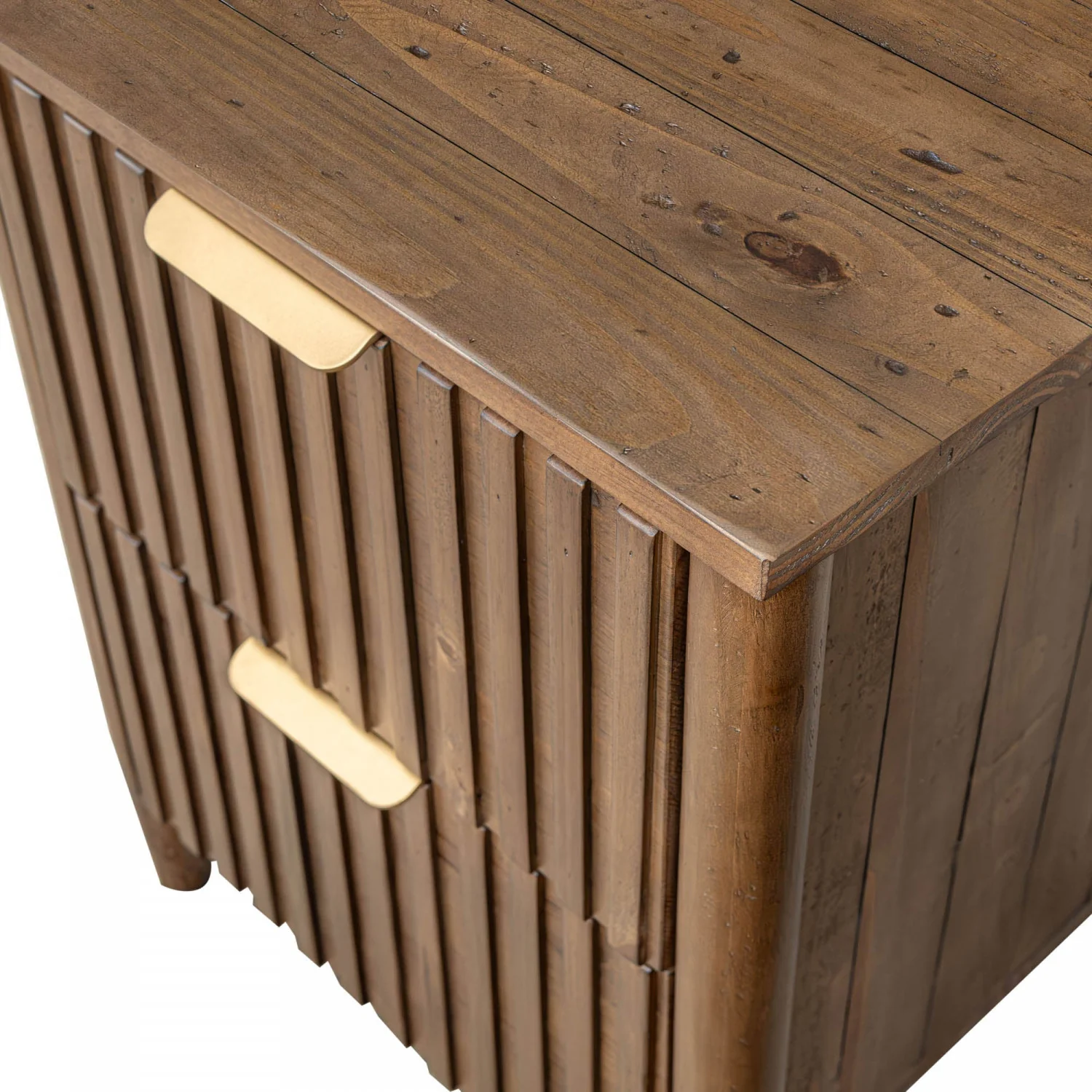 Branswell 2 Drawer Night Table - Brown - Image 7