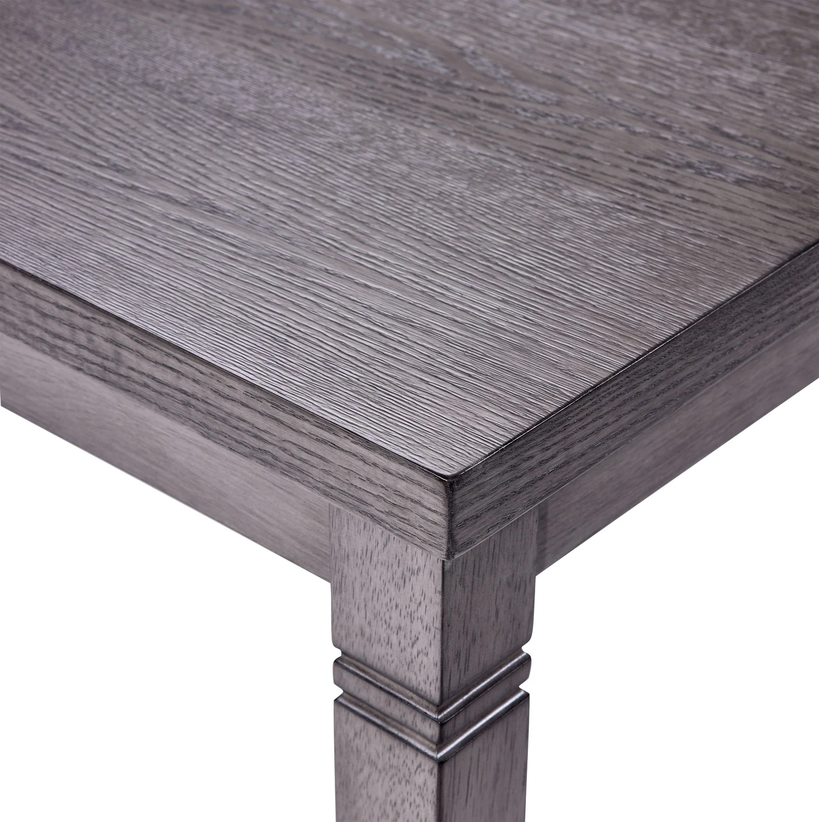 Breeze 7-Piece Dining Set - Dark Grey - Image 6