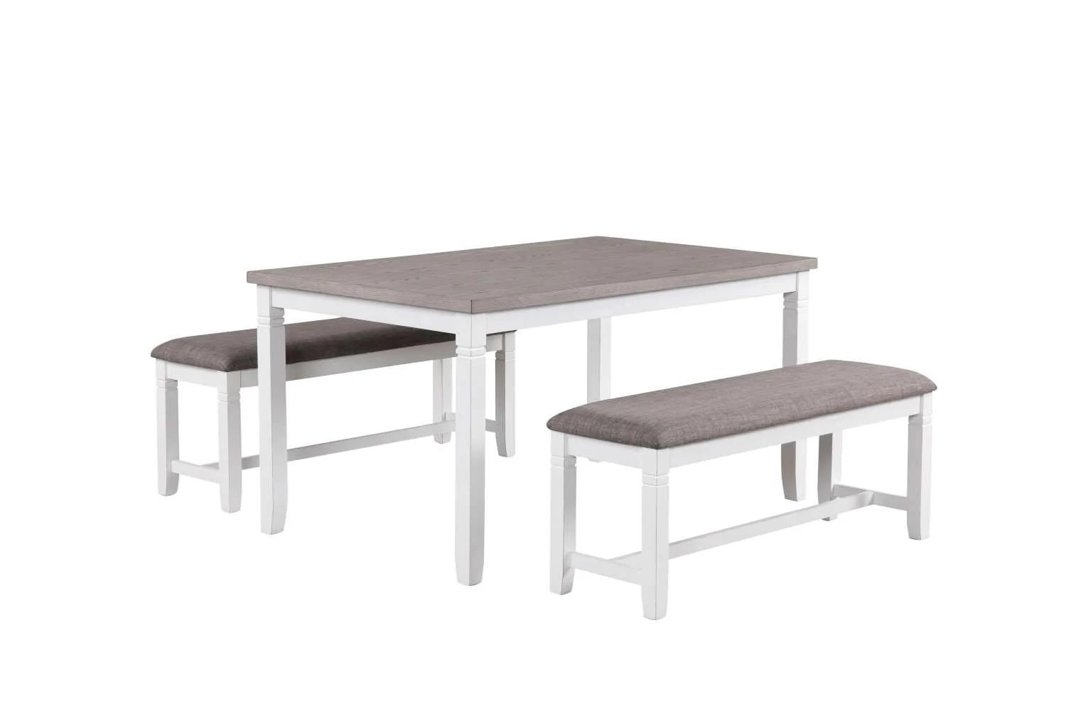 Breeze Bench - White, Grey - Image 3