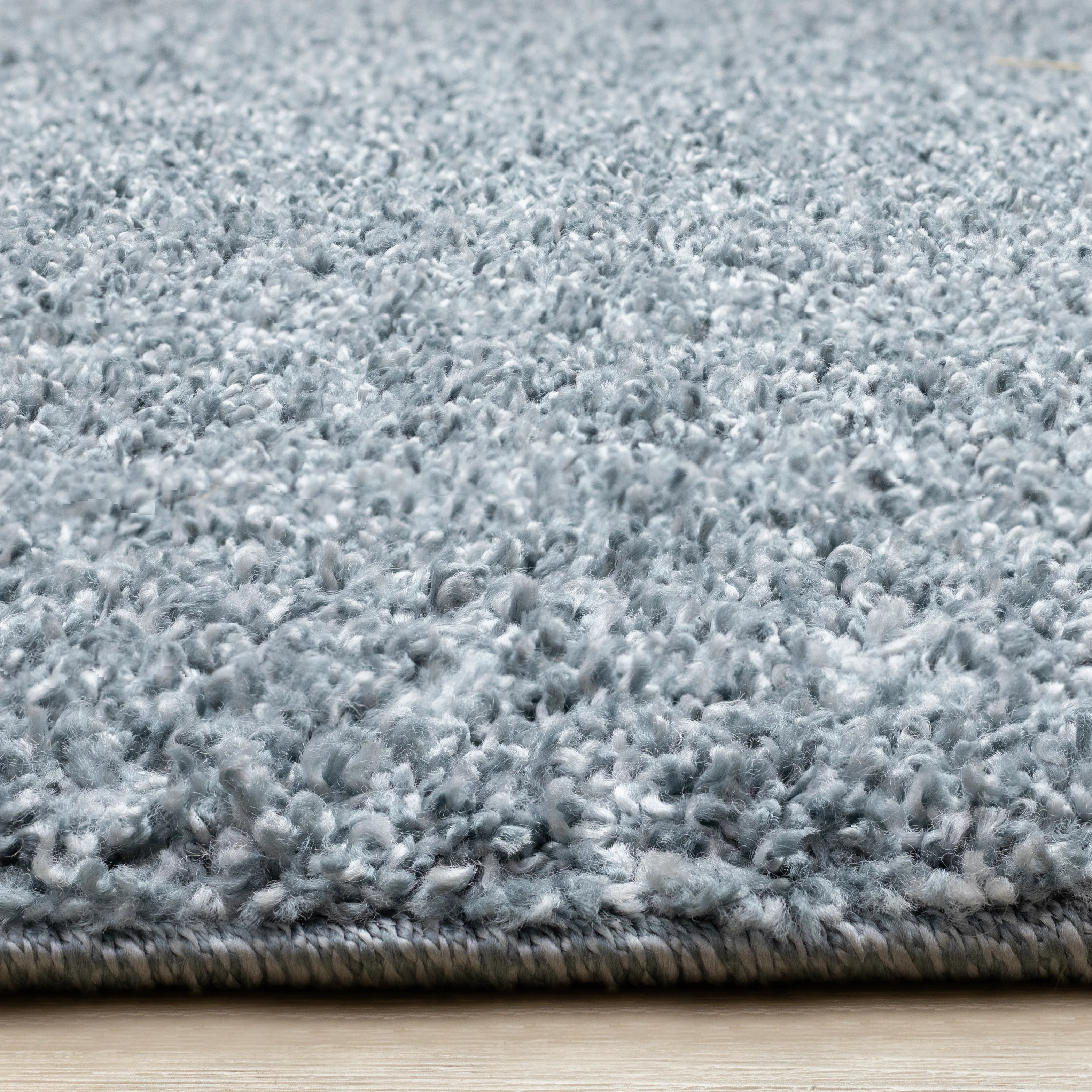 Brio 5'3" x 7'7" Shag Area Rug - Blue - Image 7