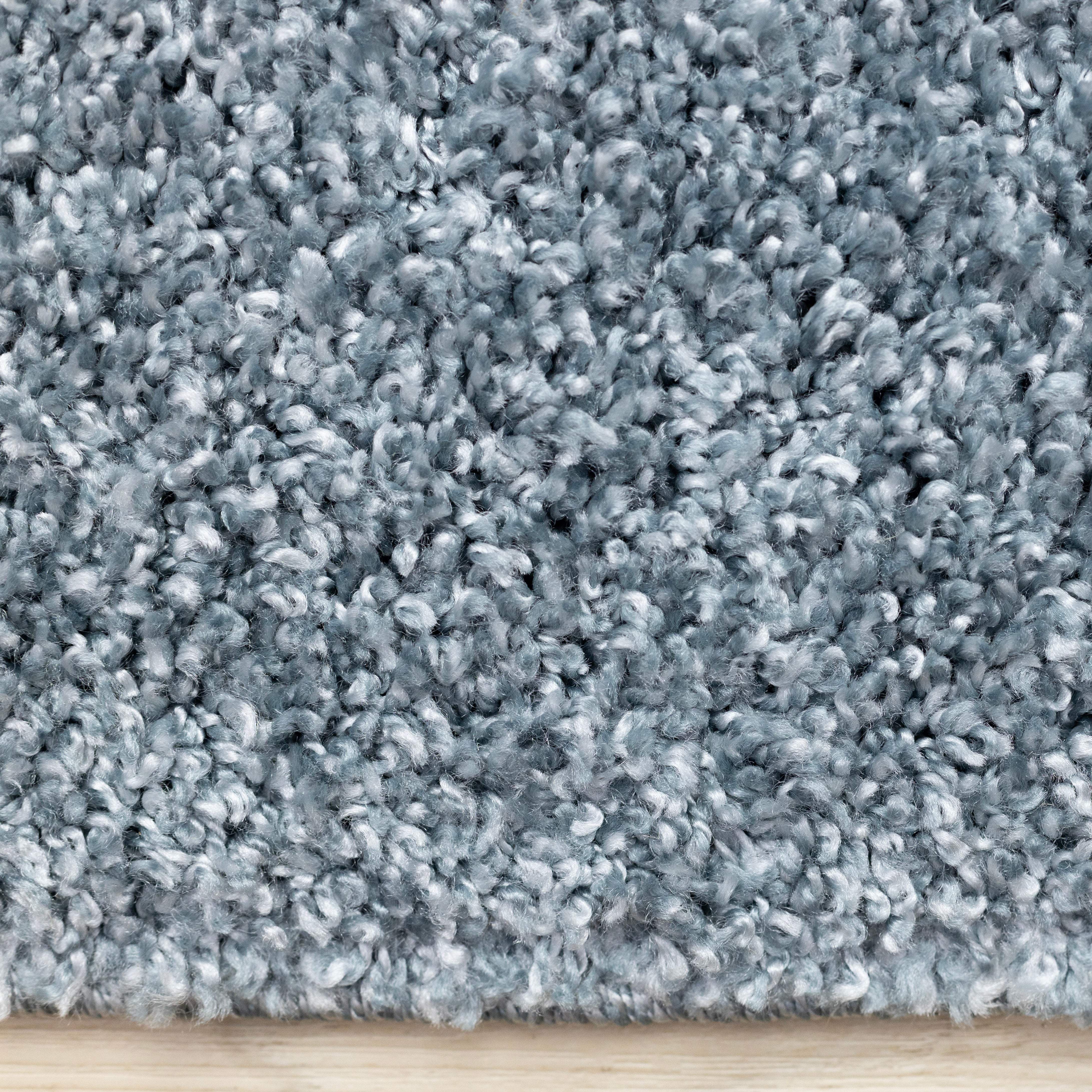 Brio 5'3" x 7'7" Shag Area Rug - Blue - Image 8