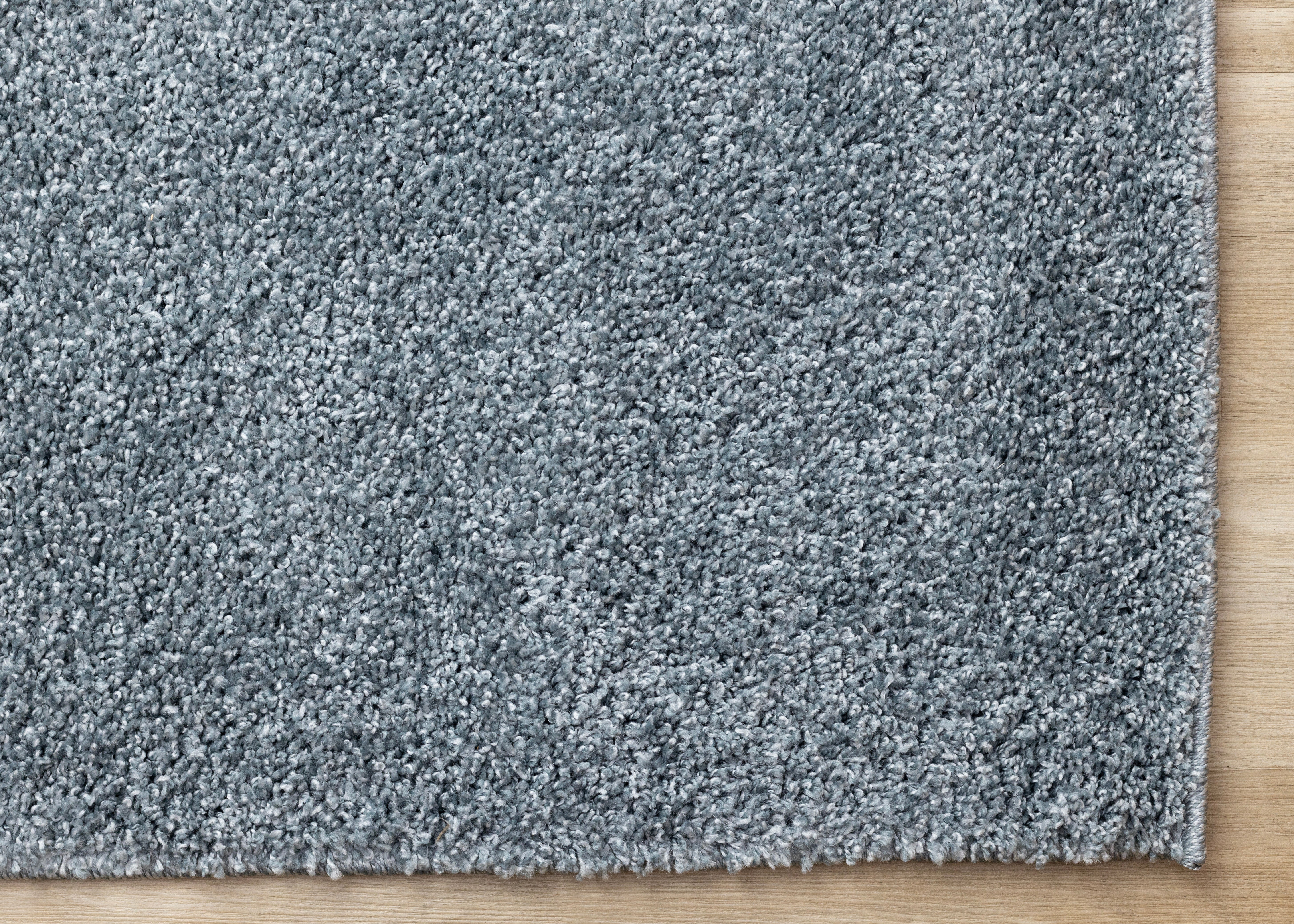 Brio 6'7" x 9'10" Shag Area Rug - Blue - Image 4