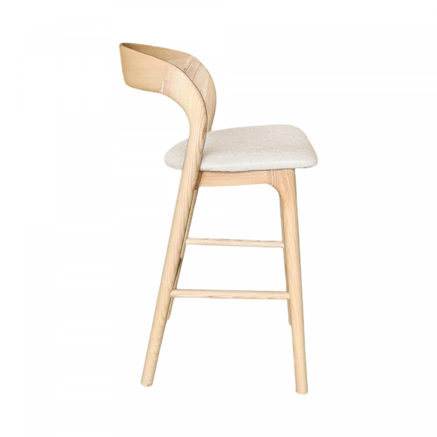 Brivonne Counter Stool - Natural Frame - Image 4