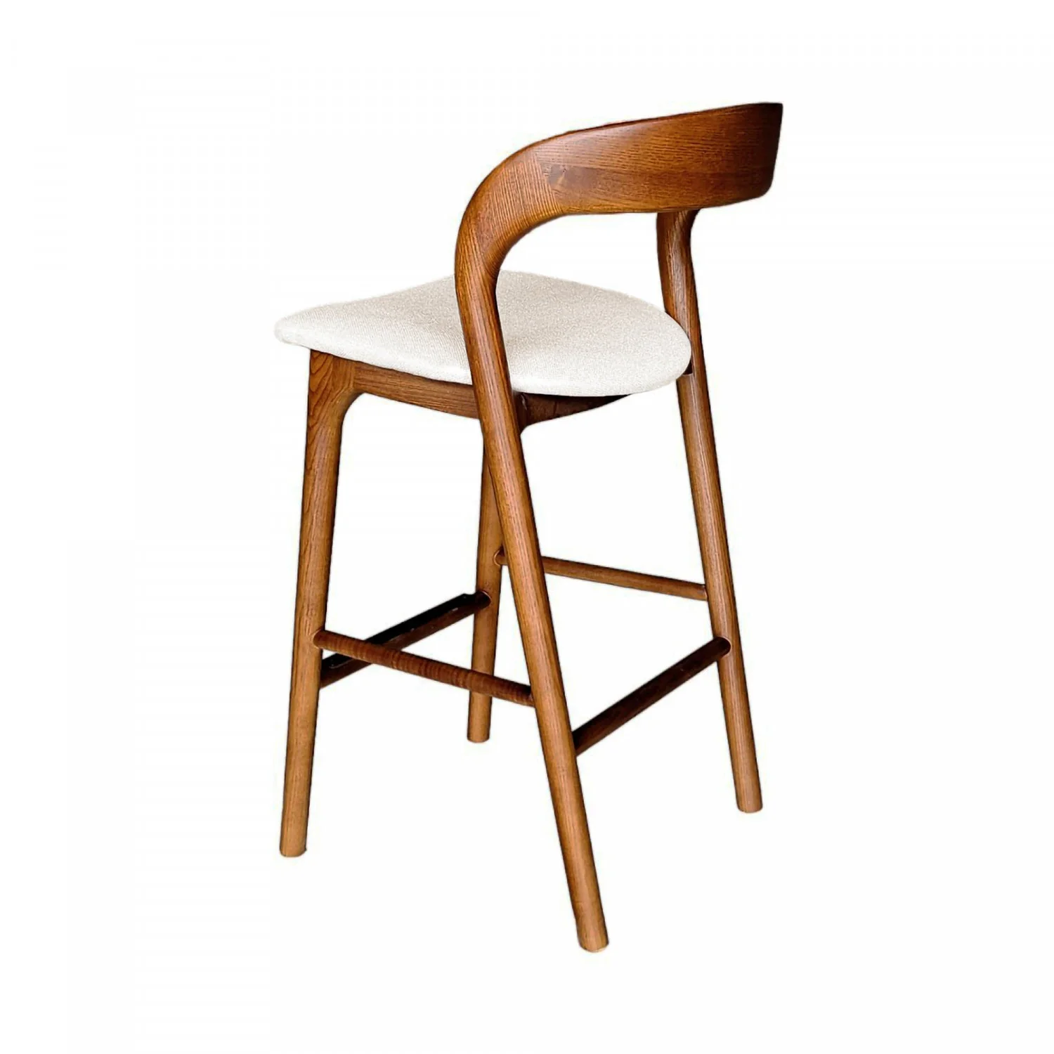 Brivonne Counter Stool - Walnut Frame - Image 7