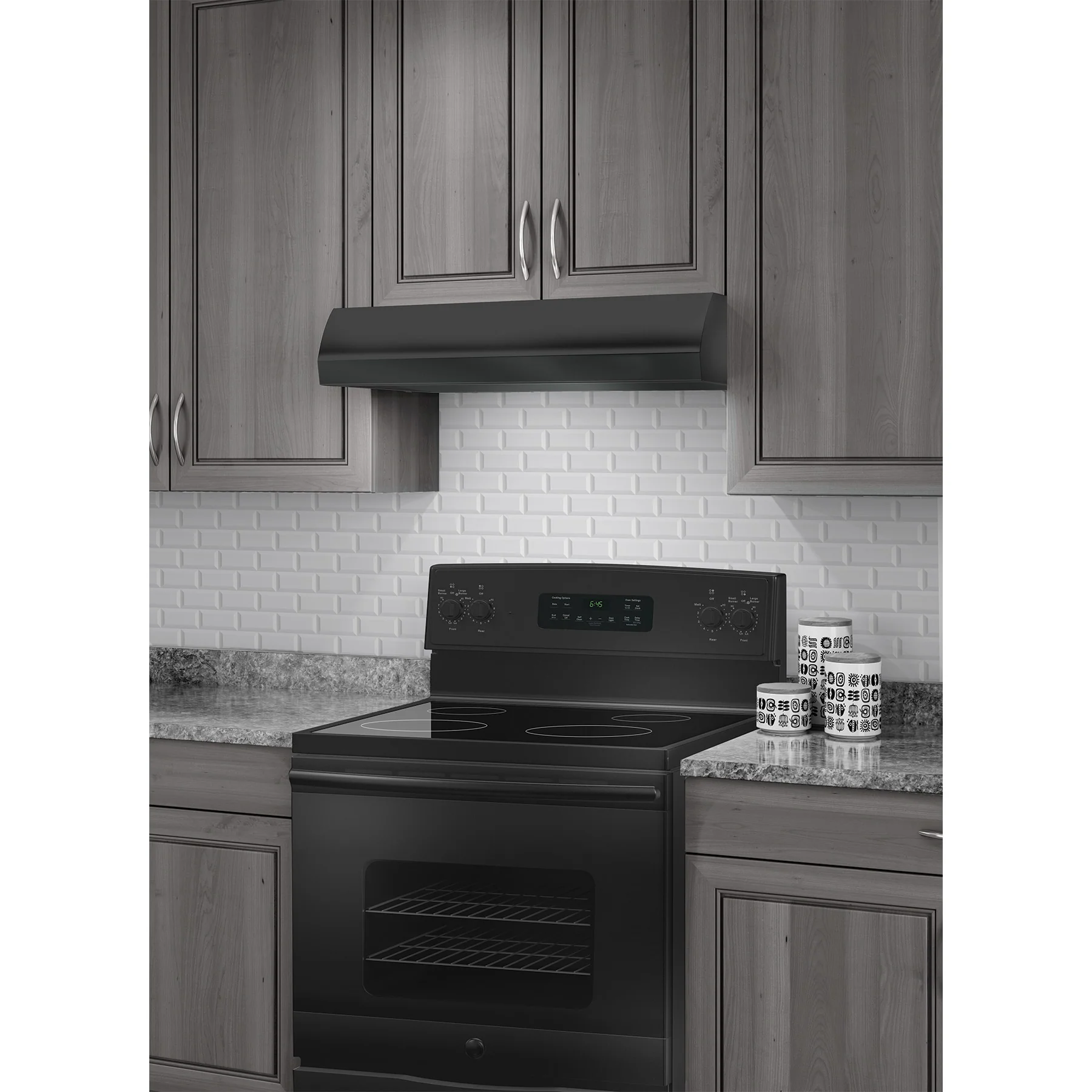 Broan Black 30" 270 MAX CFM Under-Cabinet Range Hood - BXT130BLC - Image 2