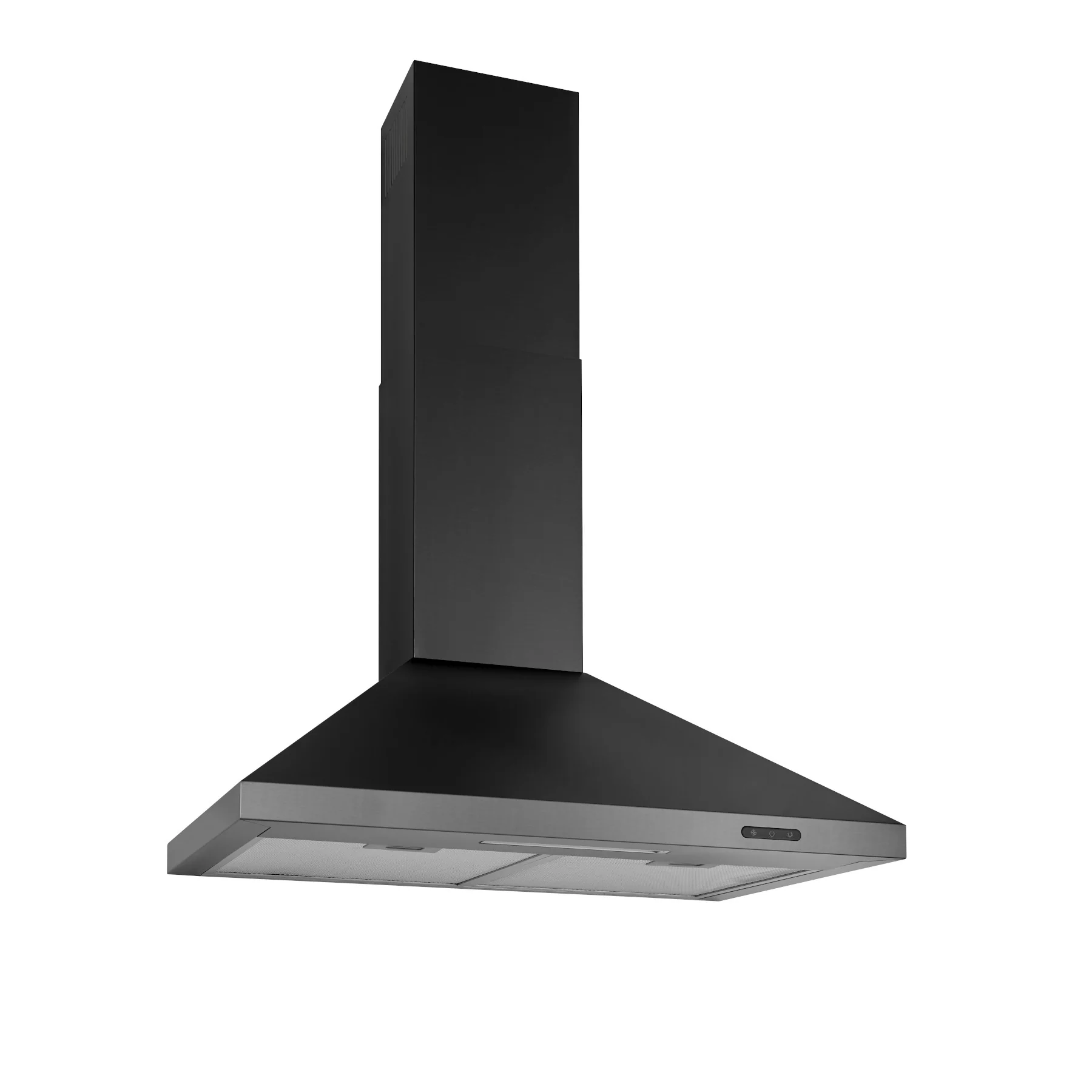 Broan Black Stainless Steel 30" 460 Max CFM Pyramidal Chimney Range Hood - EW4830BLS - Image 5