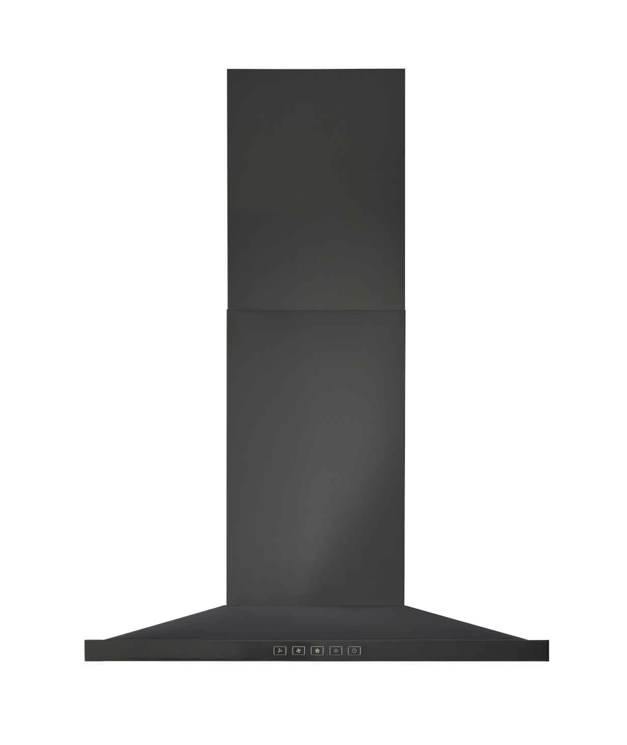Broan Black Stainless Steel 30" 450 CFM Designer Chimney Range Hood - BWS1304BLS - Image 2