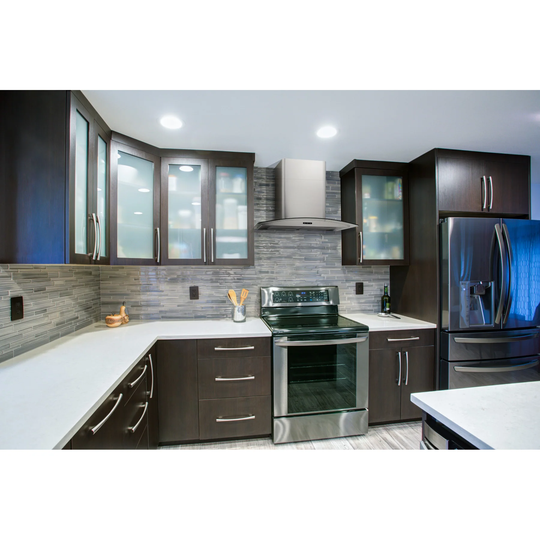 Broan Stainless Steel 30" 400 CFM Curved Glass Chimney Range Hood - EW4630SS - Image 13