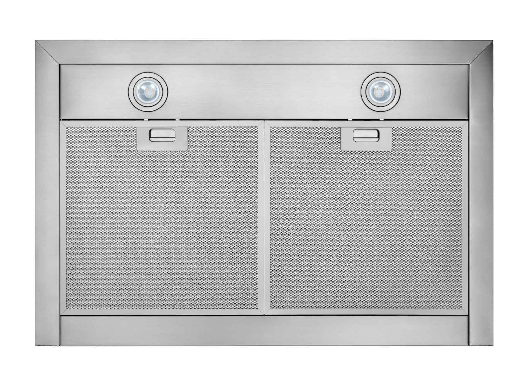 Broan Stainless Steel 24" 450 CFM Designer Pyramidal Chimney Hood - BWP1244SS - Image 3