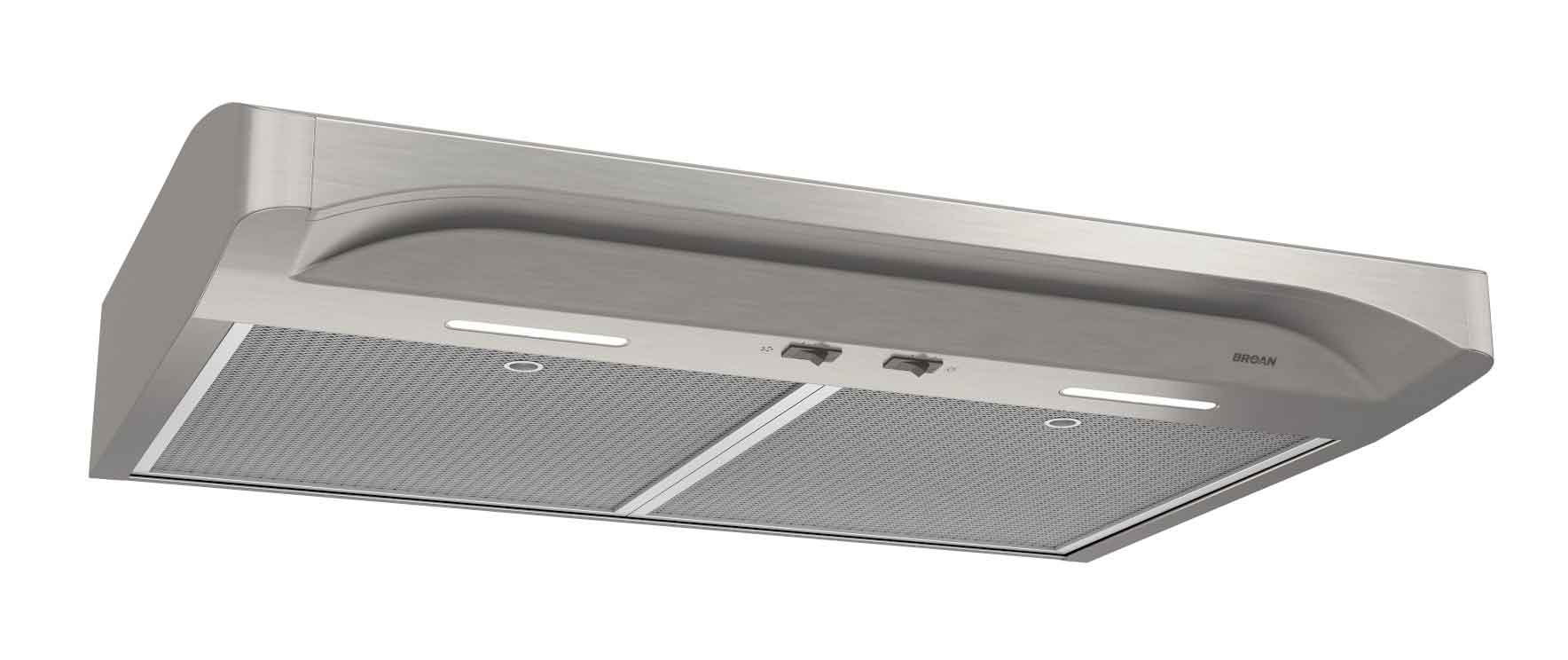 Broan Stainless Steel 30" 250 CFM Under-the-Cabinet Range Hood - BQSEN130SS - Image 3