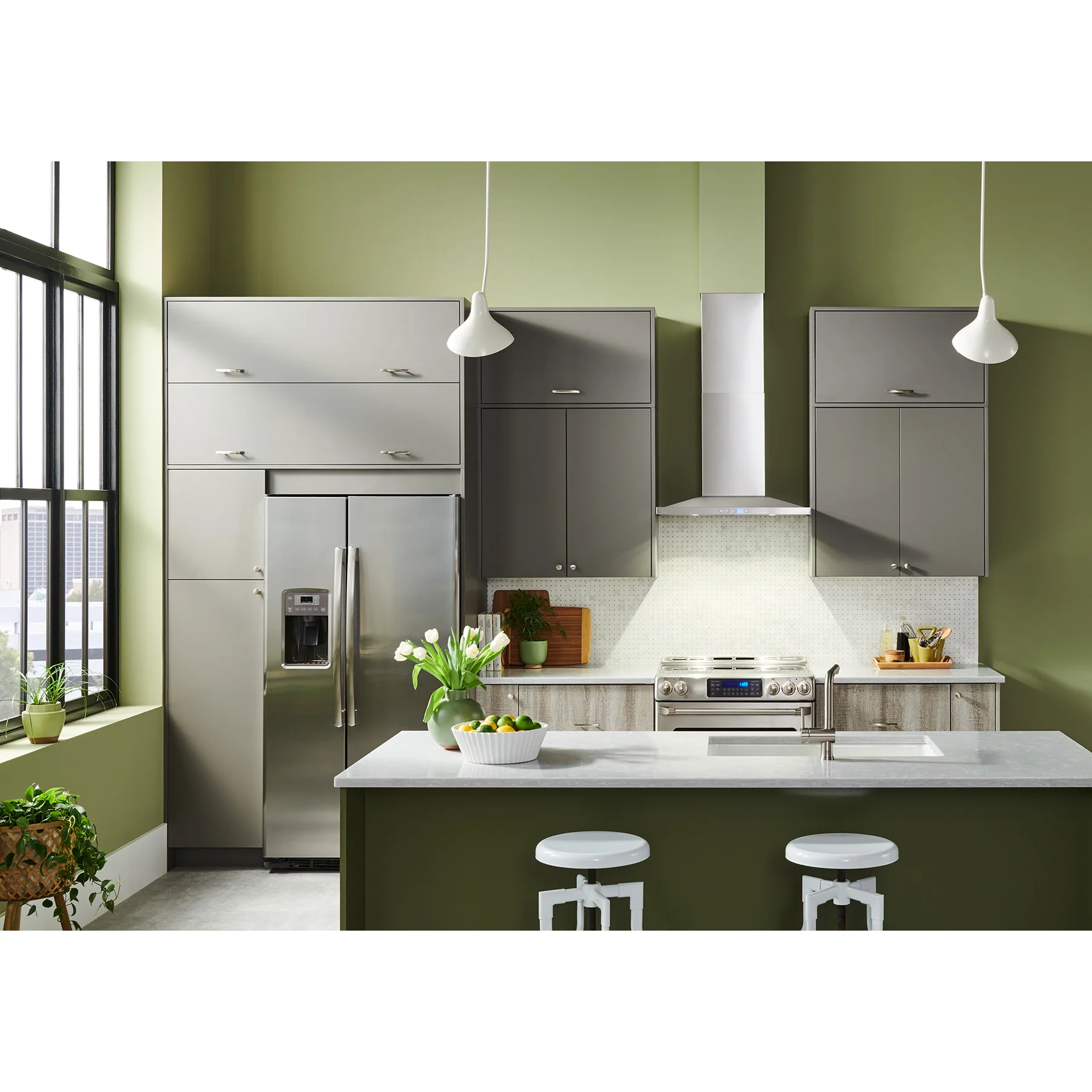 Broan Stainless Steel 30" 450 CFM Designer Chimney Range Hood - BWS1304SS - Image 4