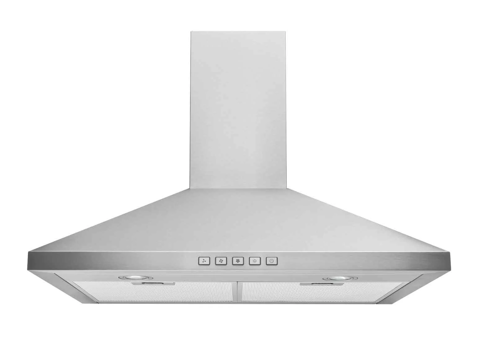 Broan Stainless Steel 30" 450 CFM Designer Pyramidal Chimney Hood - BWP1304SS - Image 4
