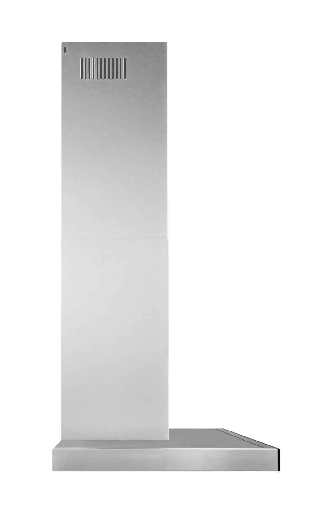 Broan Stainless Steel WITH Black Glass Panel 30" 450 CFM Designer Chimney Range Hood - BWT1304SSB - Image 3