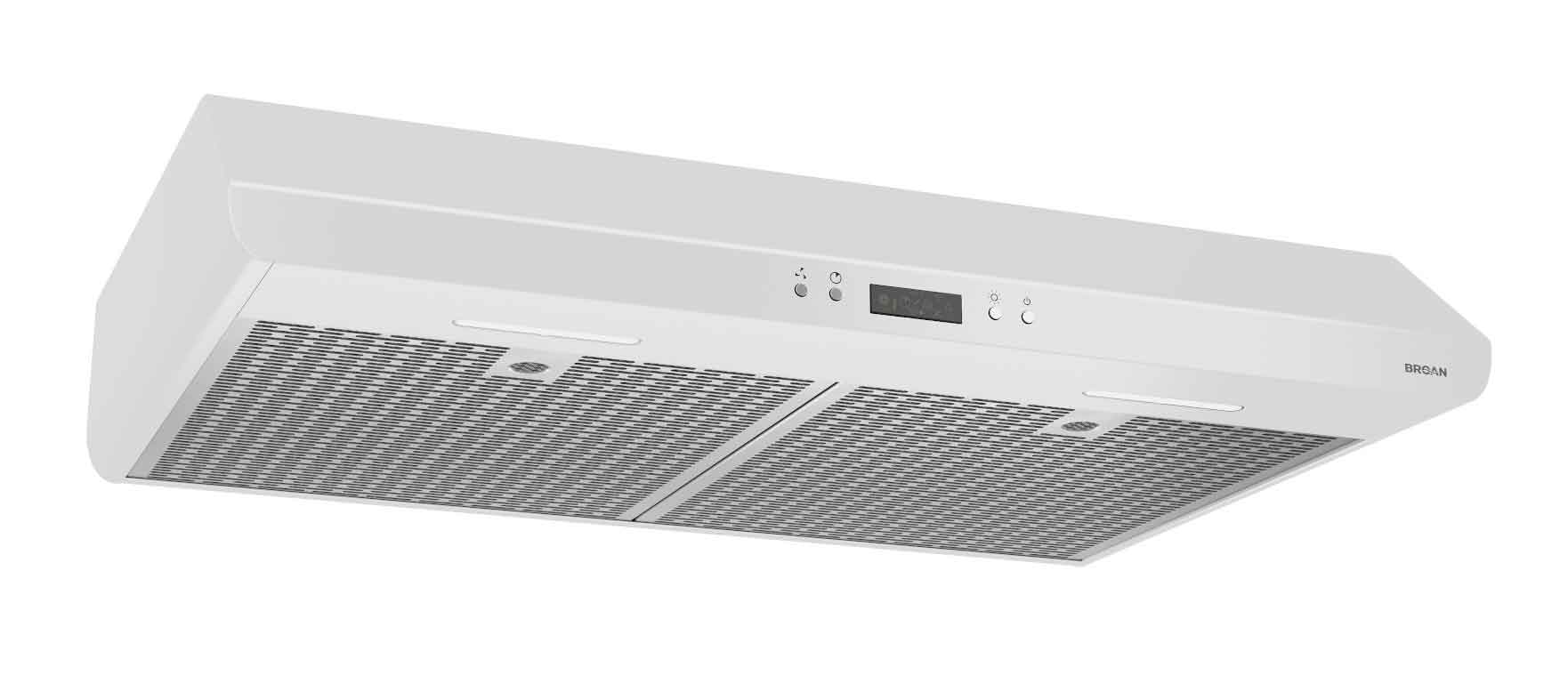 Broan White 30" 450 Max CFM Under-the-Cabinet Range Hood - BKDJ130WH - Image 3
