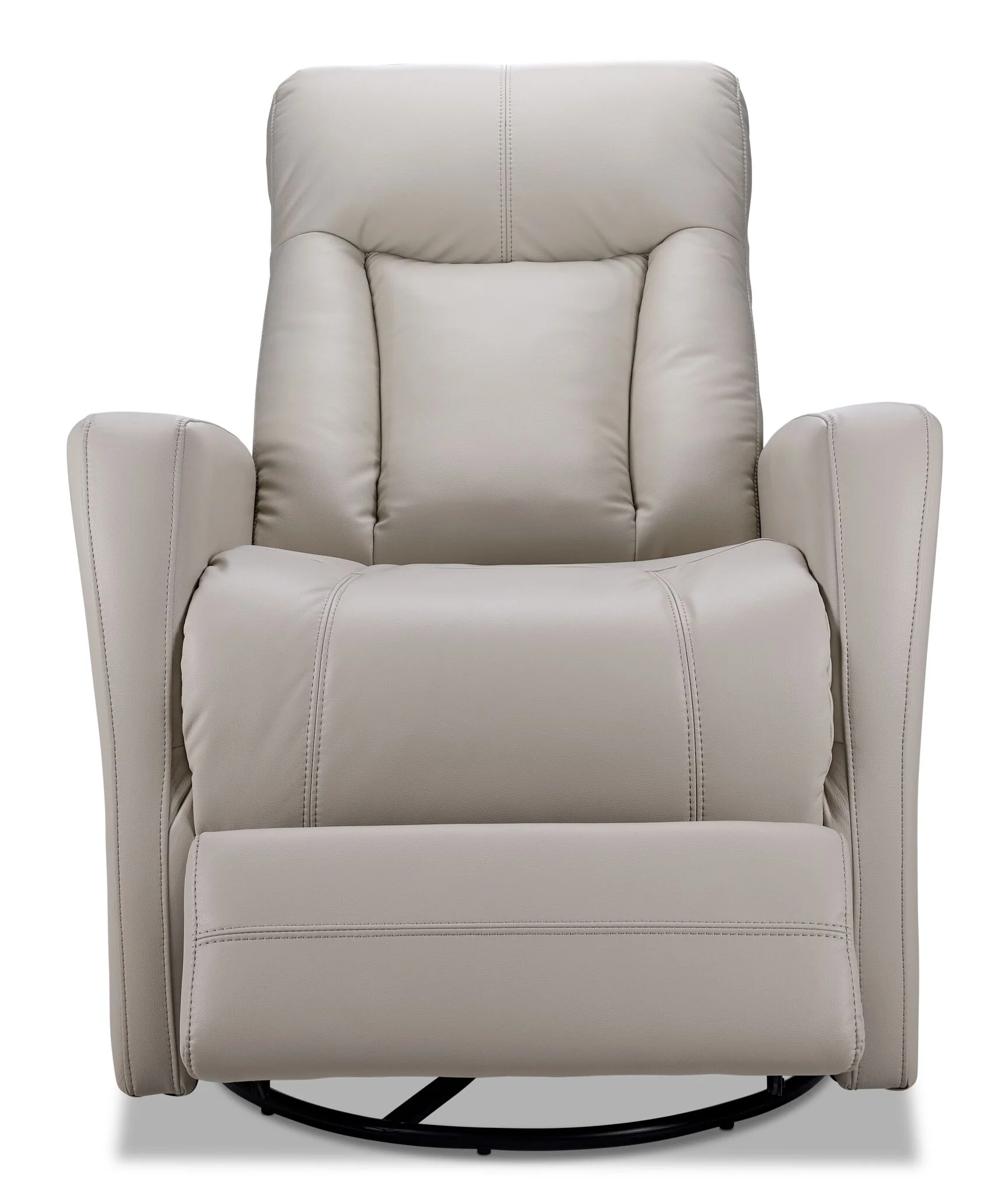 Bronco Swivel Glider Power Recliner - Taupe - Image 4