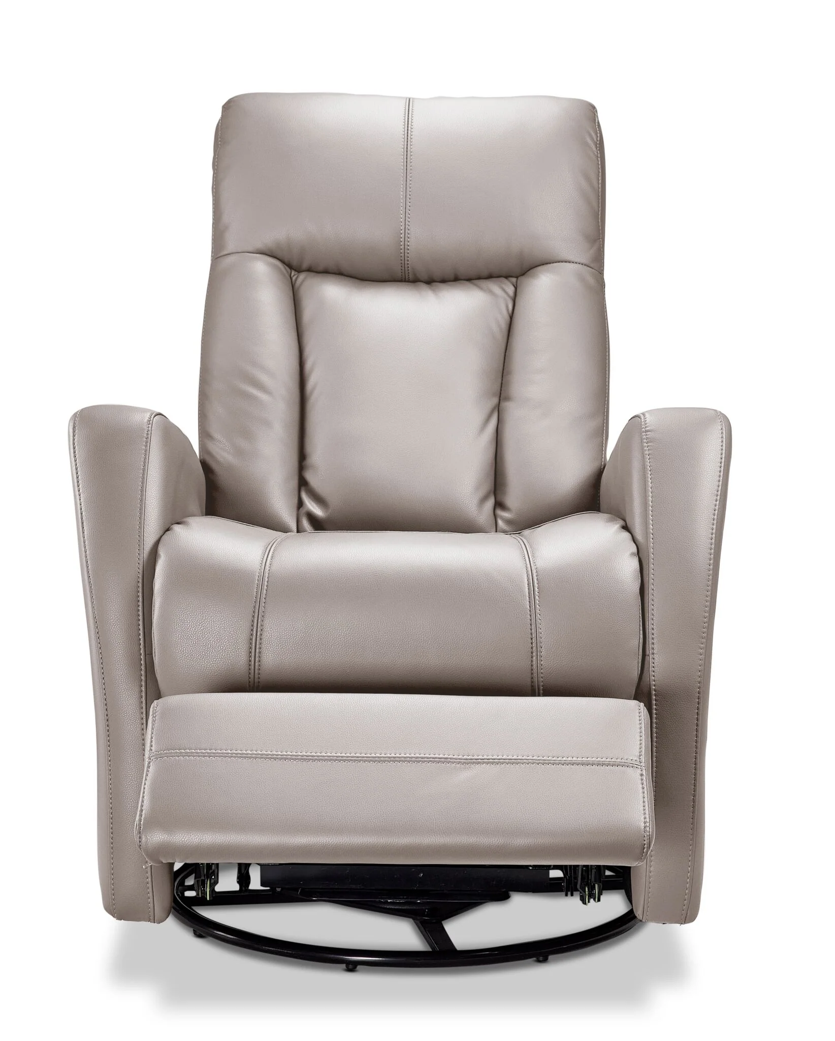 Bronco Swivel Glider Recliner - Taupe - Image 5