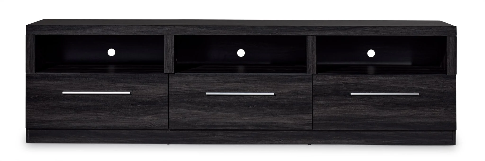 Bronte 80" TV Stand - Charcoal Grey - Image 2