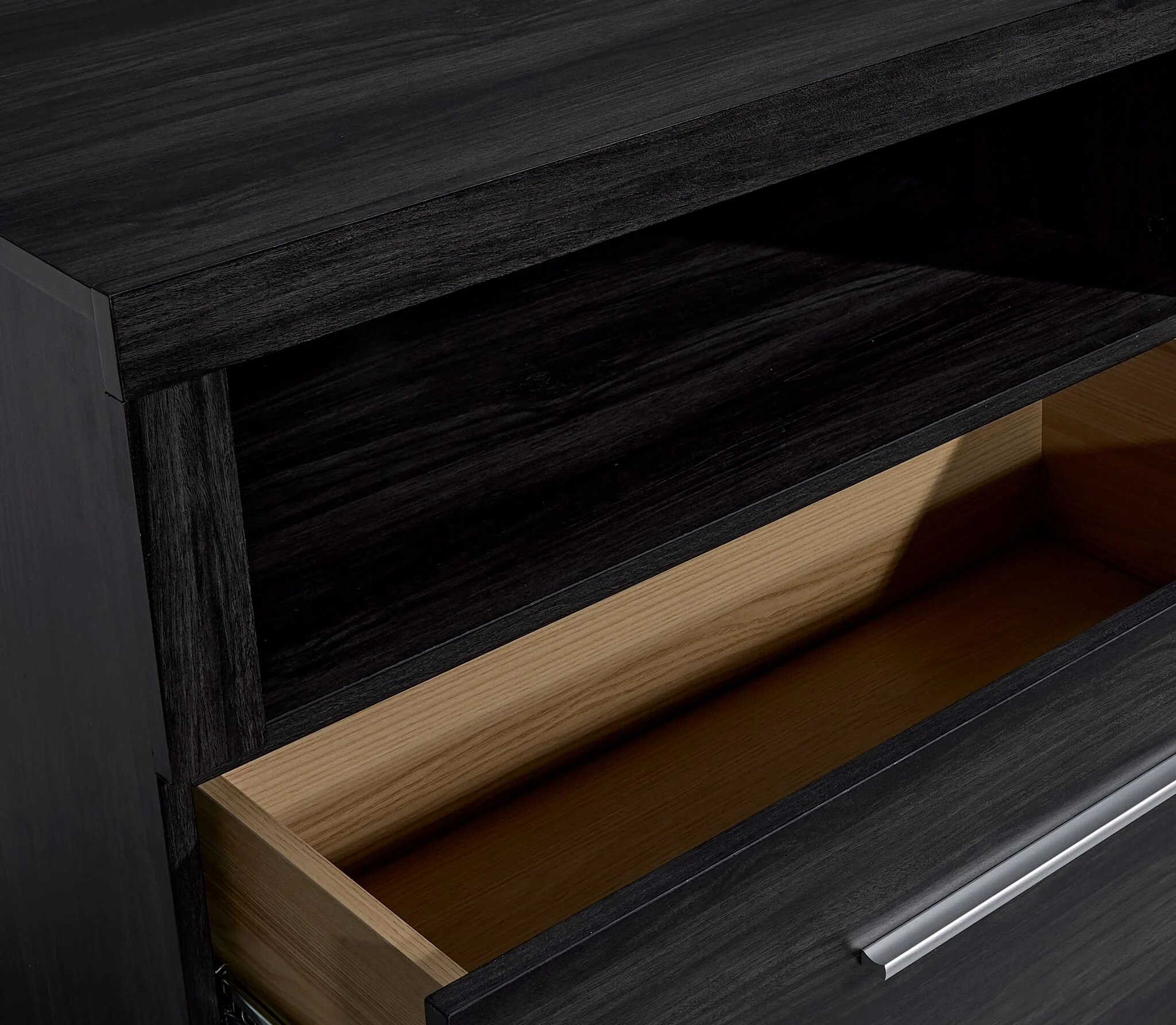Bronte 80" TV Stand - Charcoal Grey - Image 3