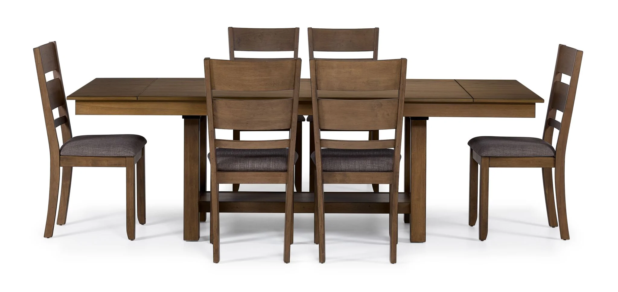 Brook Bay 7 Piece Extendable Dining Set - Sand, Brown - Image 2
